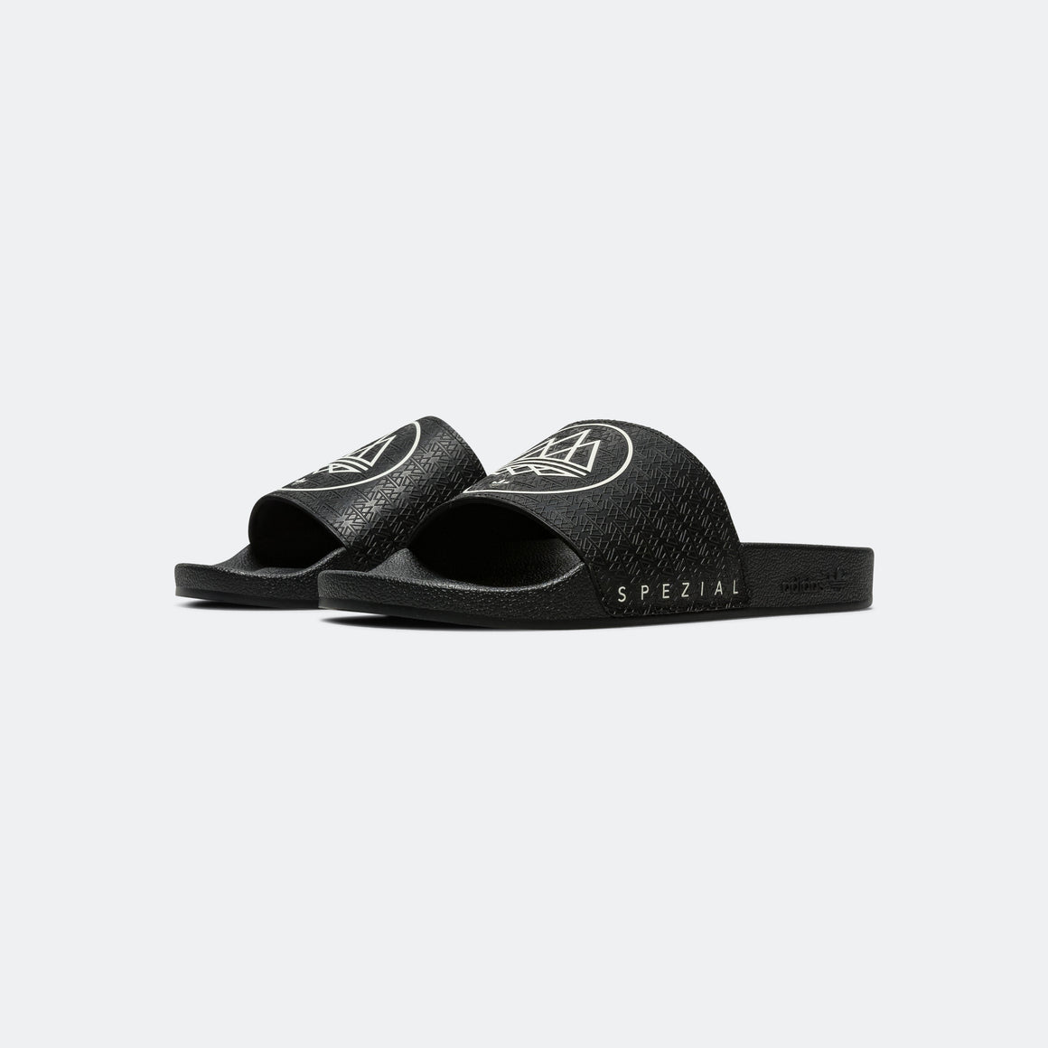 adidas - Adilette Spzl - Core Black/Core White - UP THERE
