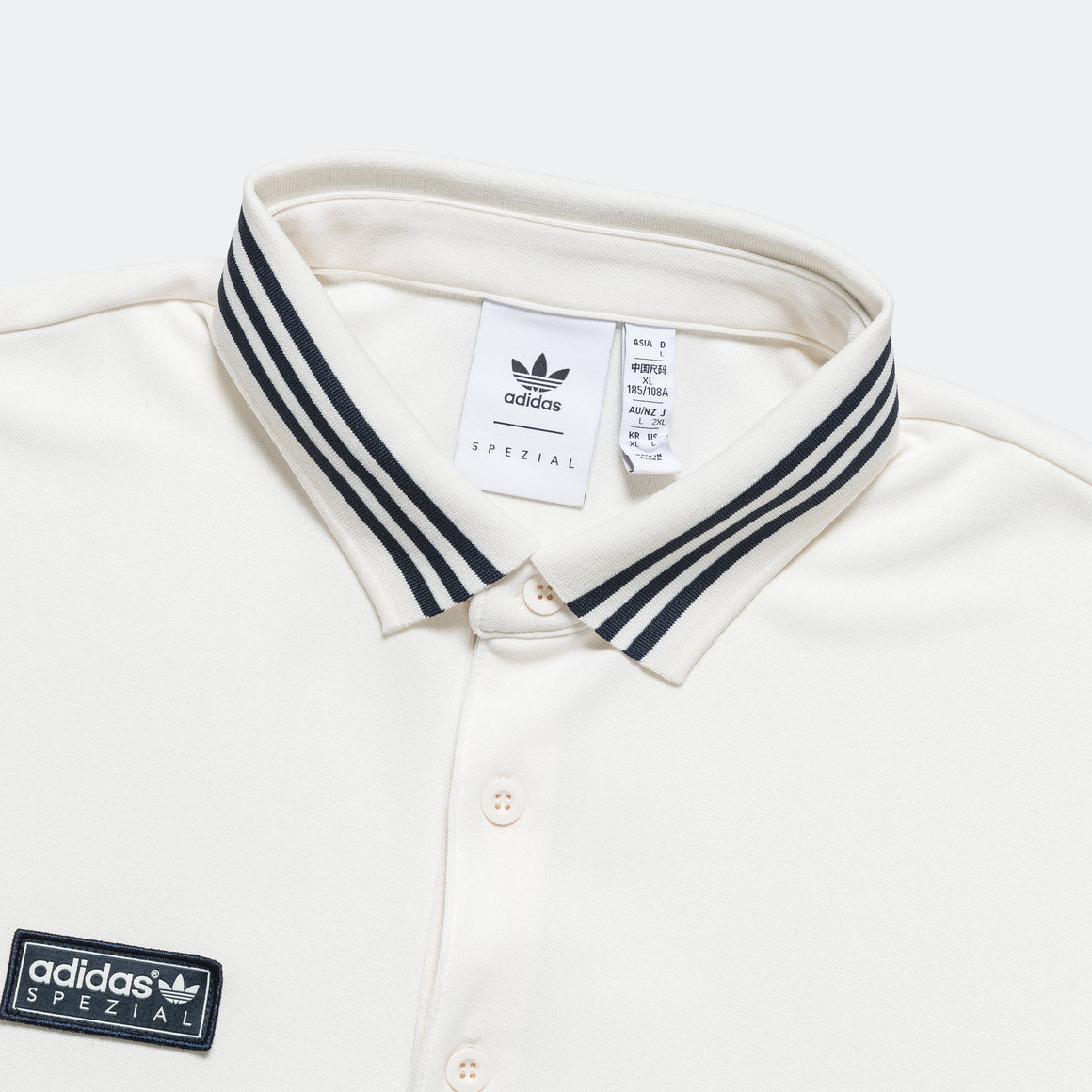 adidas - SS Polo - Chalk White - UP THERE