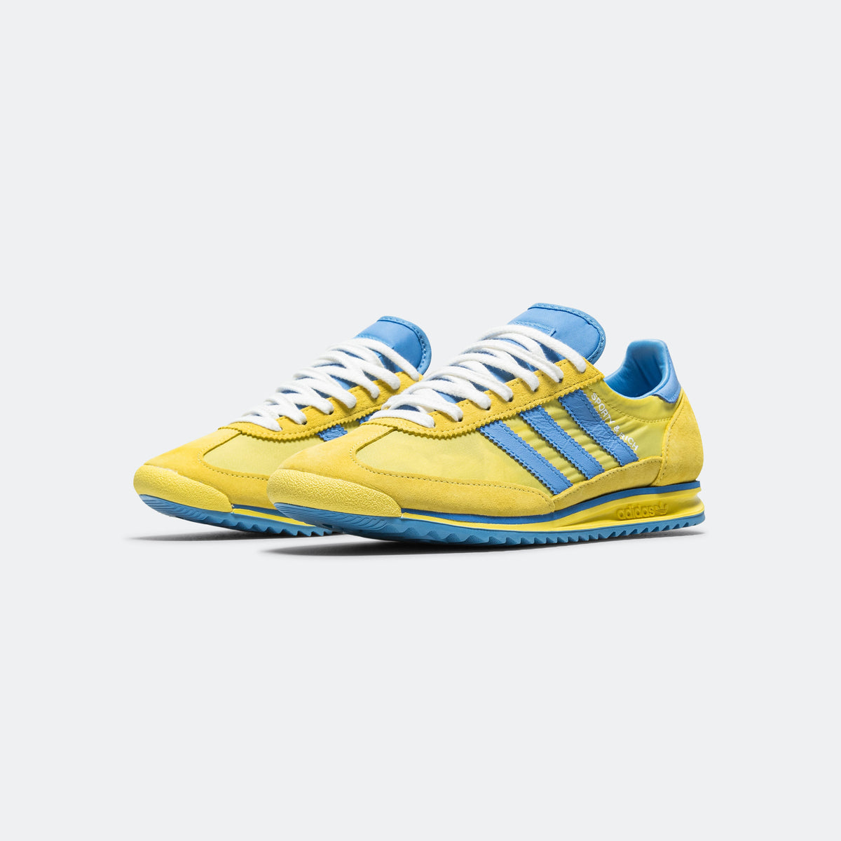 Womens SL72 x Sporty & Rich - Light Yellow/Real Blue-Footwear White ...
