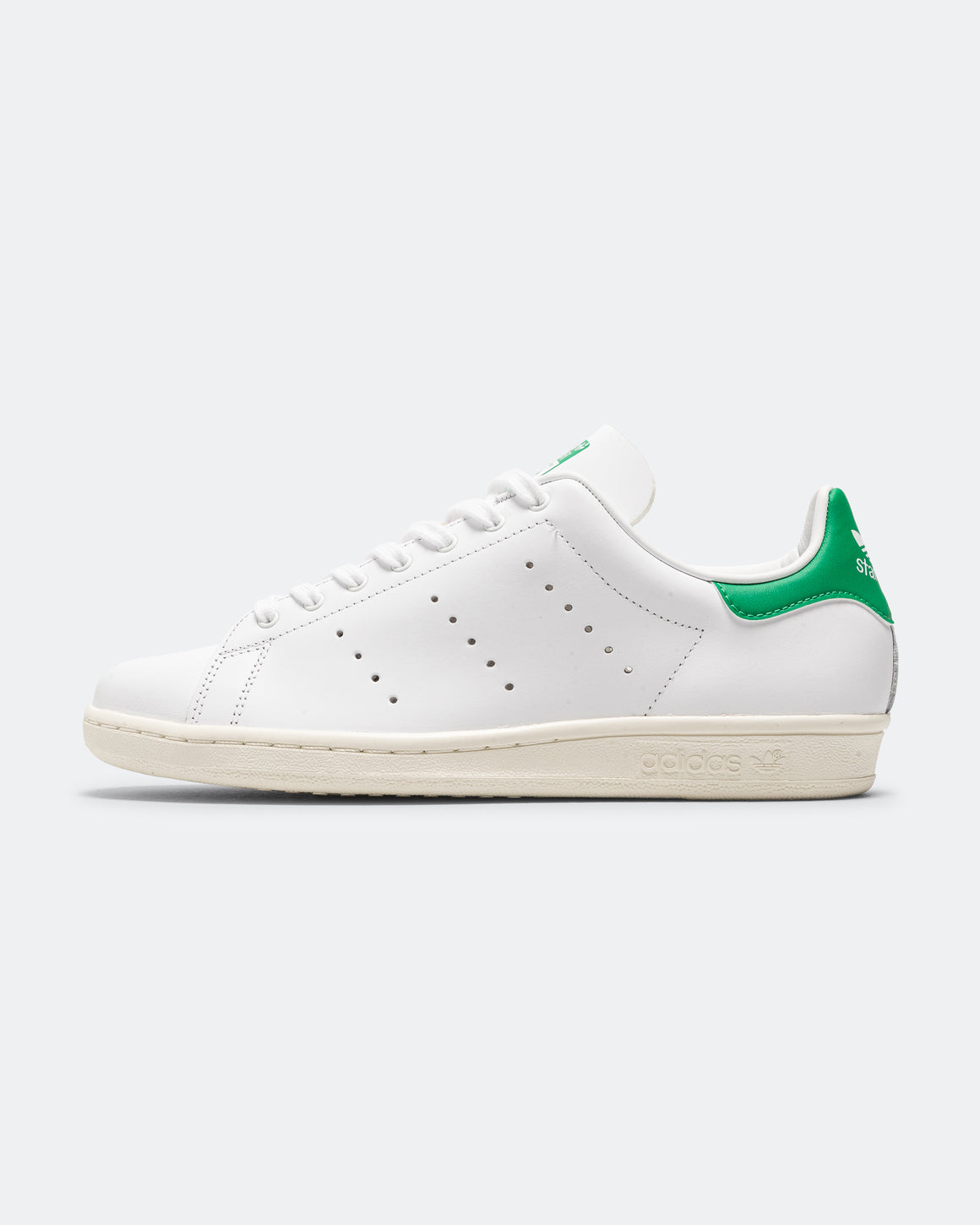 adidas - Stan Smith 80s - Footwear White/Footwear White/Green - UP THERE