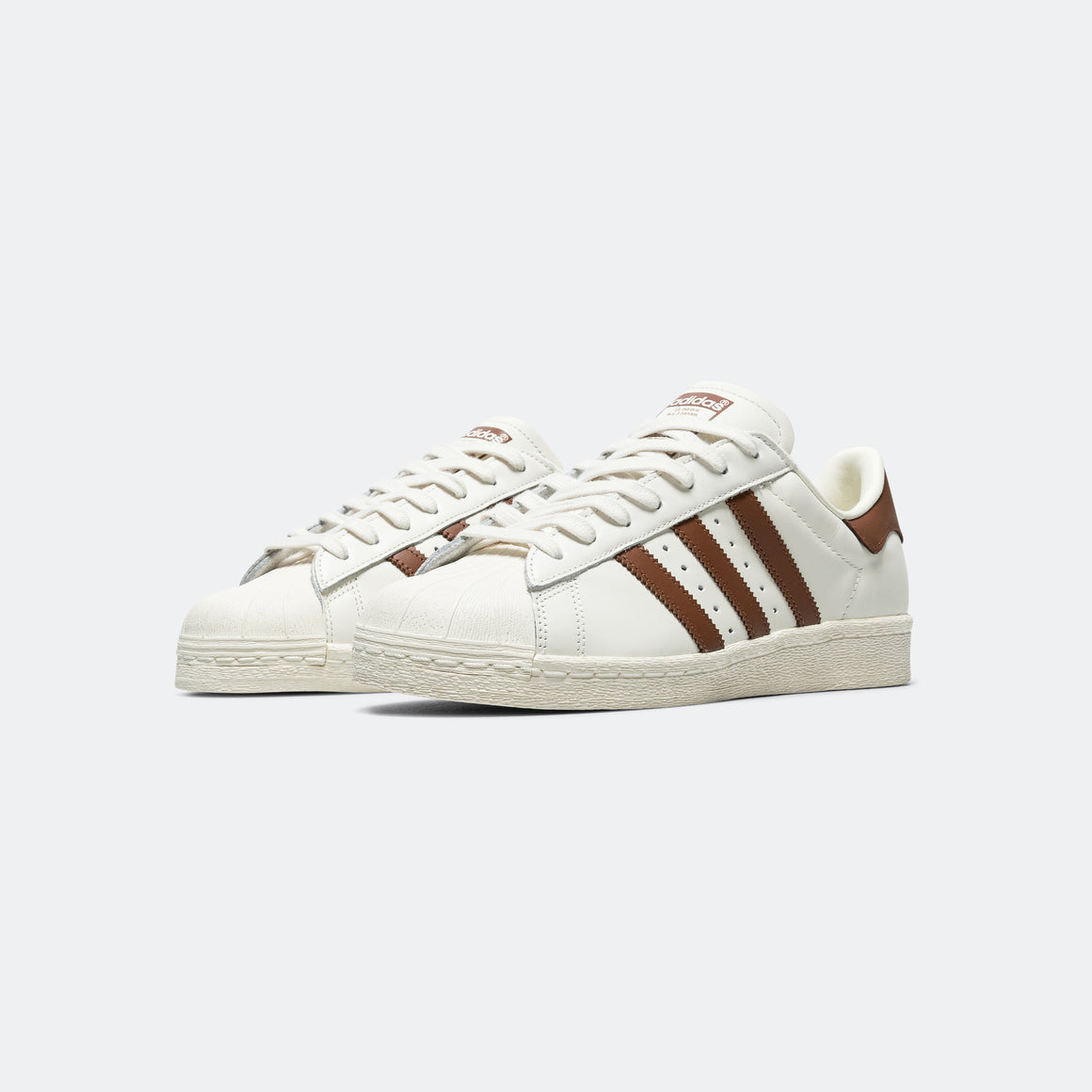 adidas - Superstar 82 - Cloud White/Preloved Brown-Off White - UP THERE