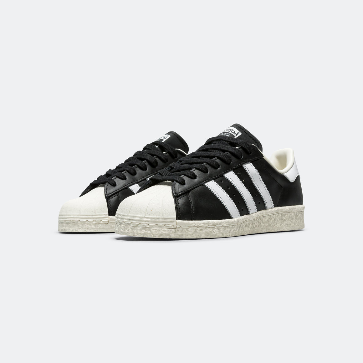 adidas - Superstar 82 - Core Black/Cloud White-Off White - UP THERE