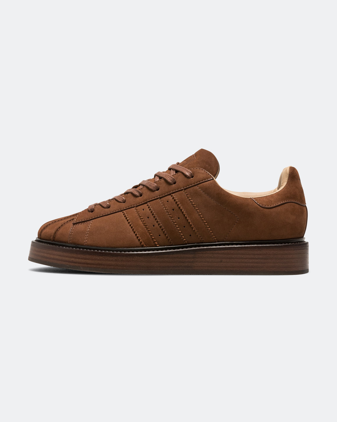 adidas - Superstar LUX MiI - Preloved Brown/Dark Brown - UP THERE