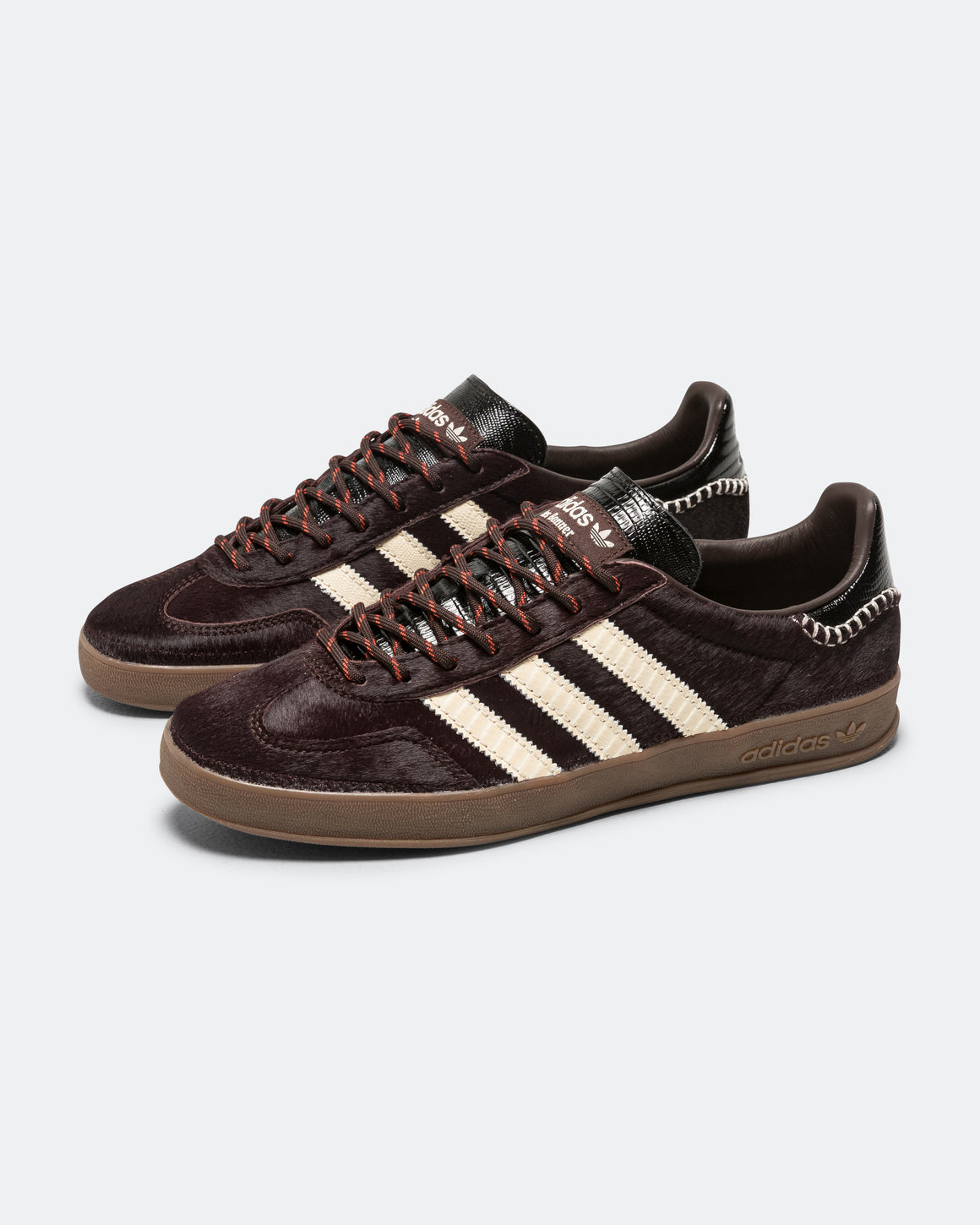 adidas - Gazelle Pony x Wales Bonner - Aurora Coffee/Wonder White-Core Black - UP THERE