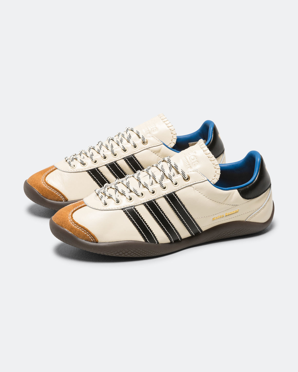 adidas - Karintha OG x Wales Bonner - Wonder White/Core Black-Lush Blue - UP THERE