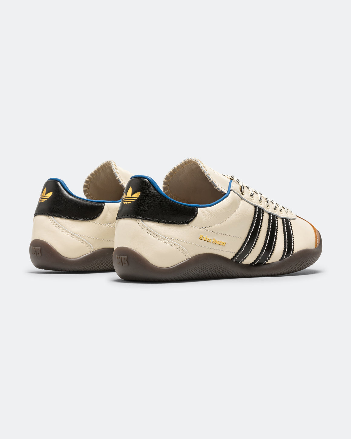 adidas - Karintha OG x Wales Bonner - Wonder White/Core Black-Lush Blue - UP THERE