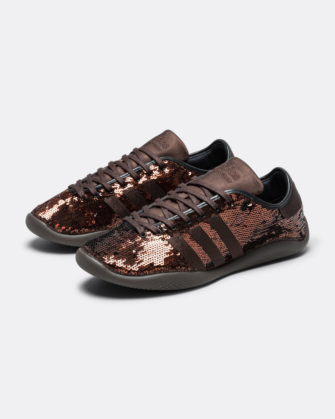 adidas - Karintha Sequin x Wales Bonner - Dark Brown/Core Black - UP THERE