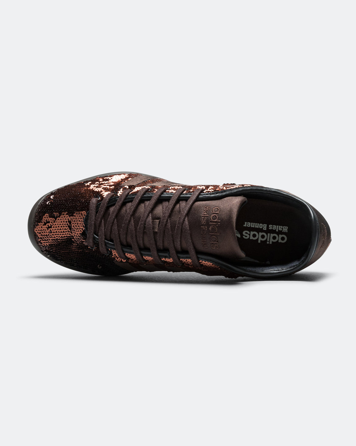 adidas - Karintha Sequin x Wales Bonner - Dark Brown/Core Black - UP THERE