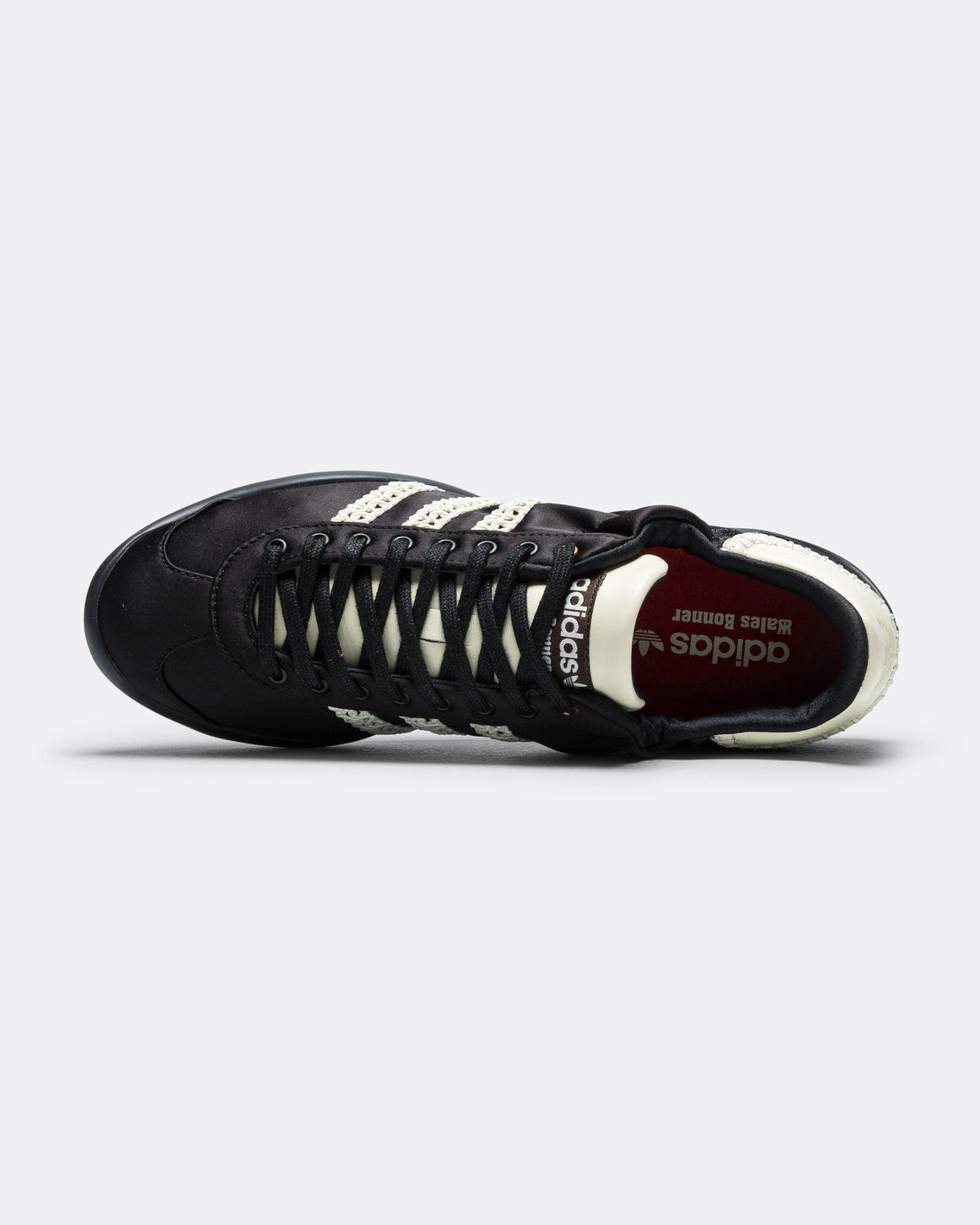 adidas - Karintha Lo Satin x Wales Bonner - Core Black/Dark Brown-Cream White - UP THERE