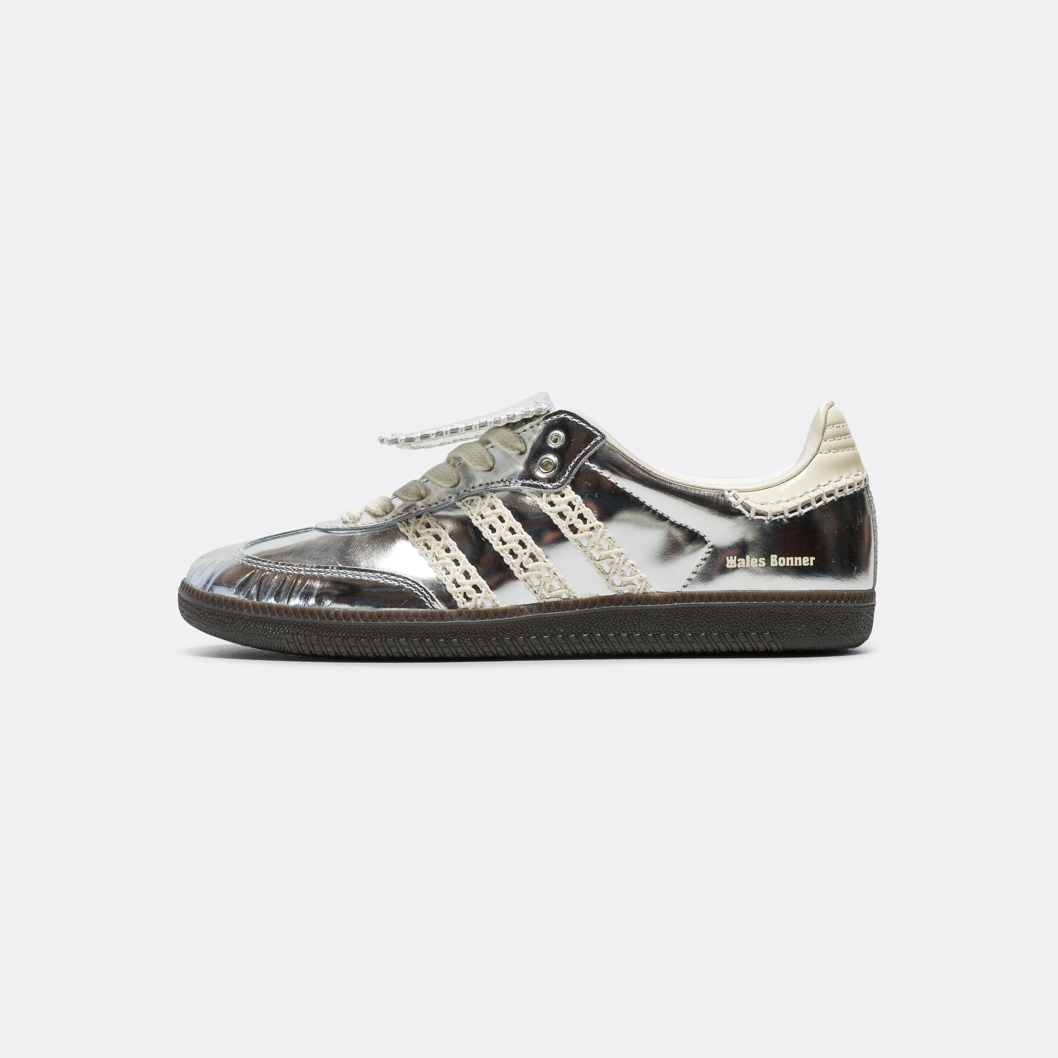 Adidas Silver Samba x Wales Bonner - SILVMT/CWHITE-GREONE | Up