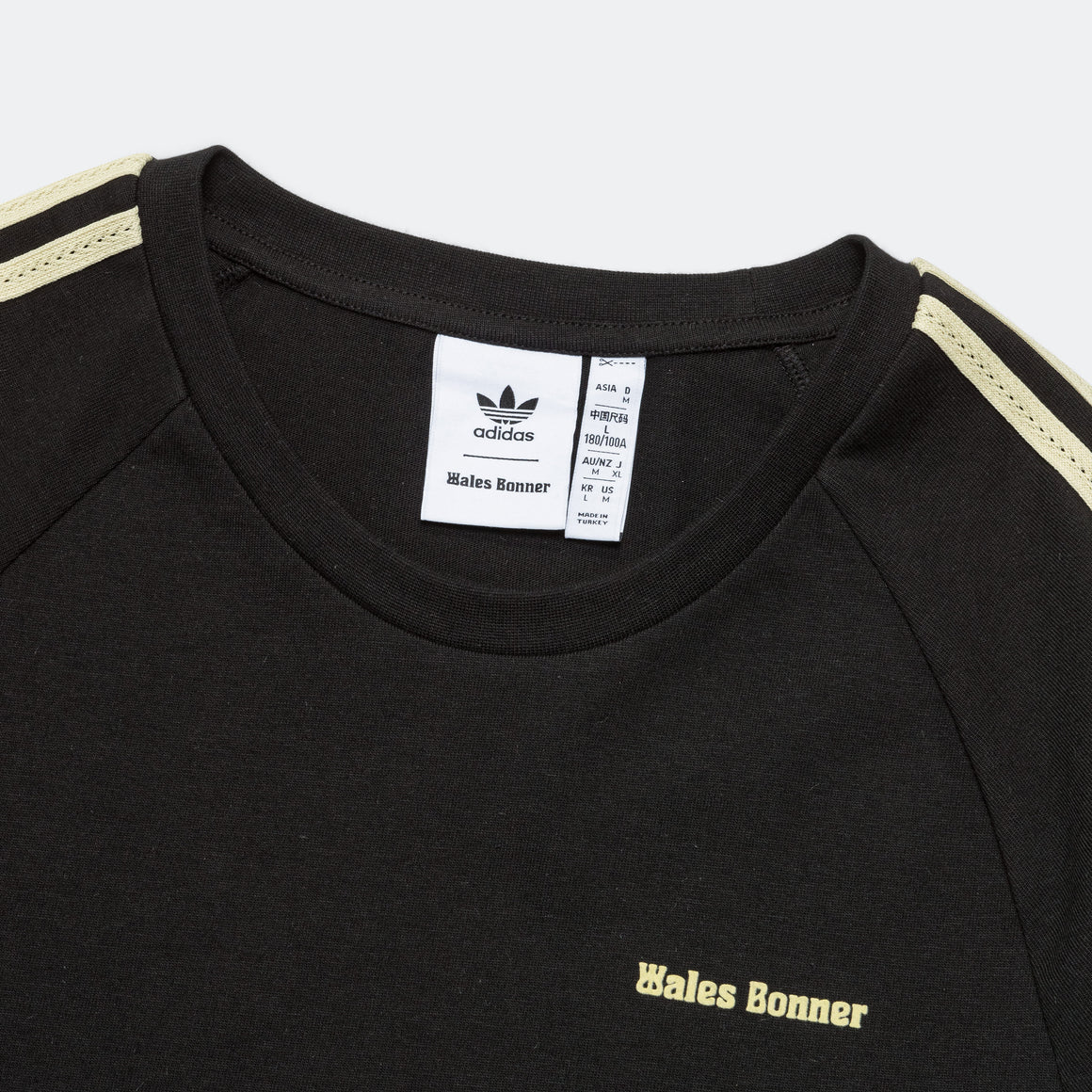 adidas - Statement Graphic Tee × Wales Bonner - Black - UP THERE