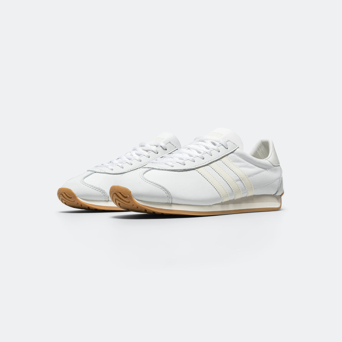 adidas - Womens Country OG - White/Off White - UP THERE