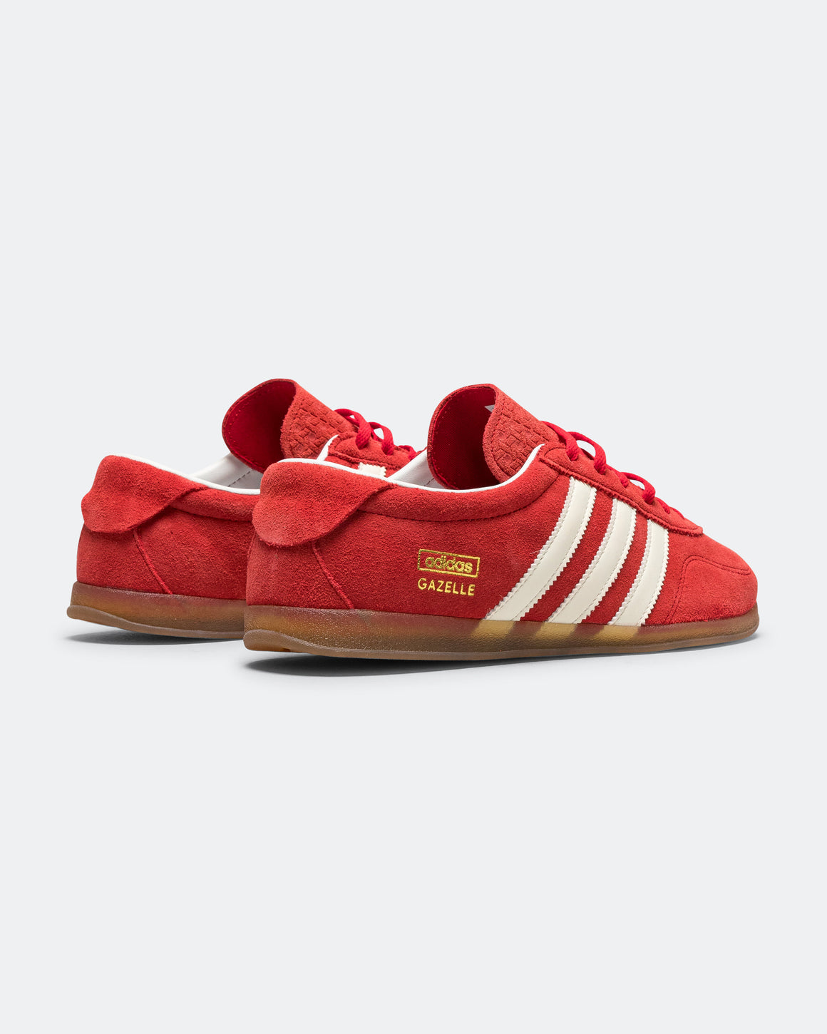 adidas - Womens Gazelle Lo Pro - Better Scarlet/Footwear White-Gum - UP THERE
