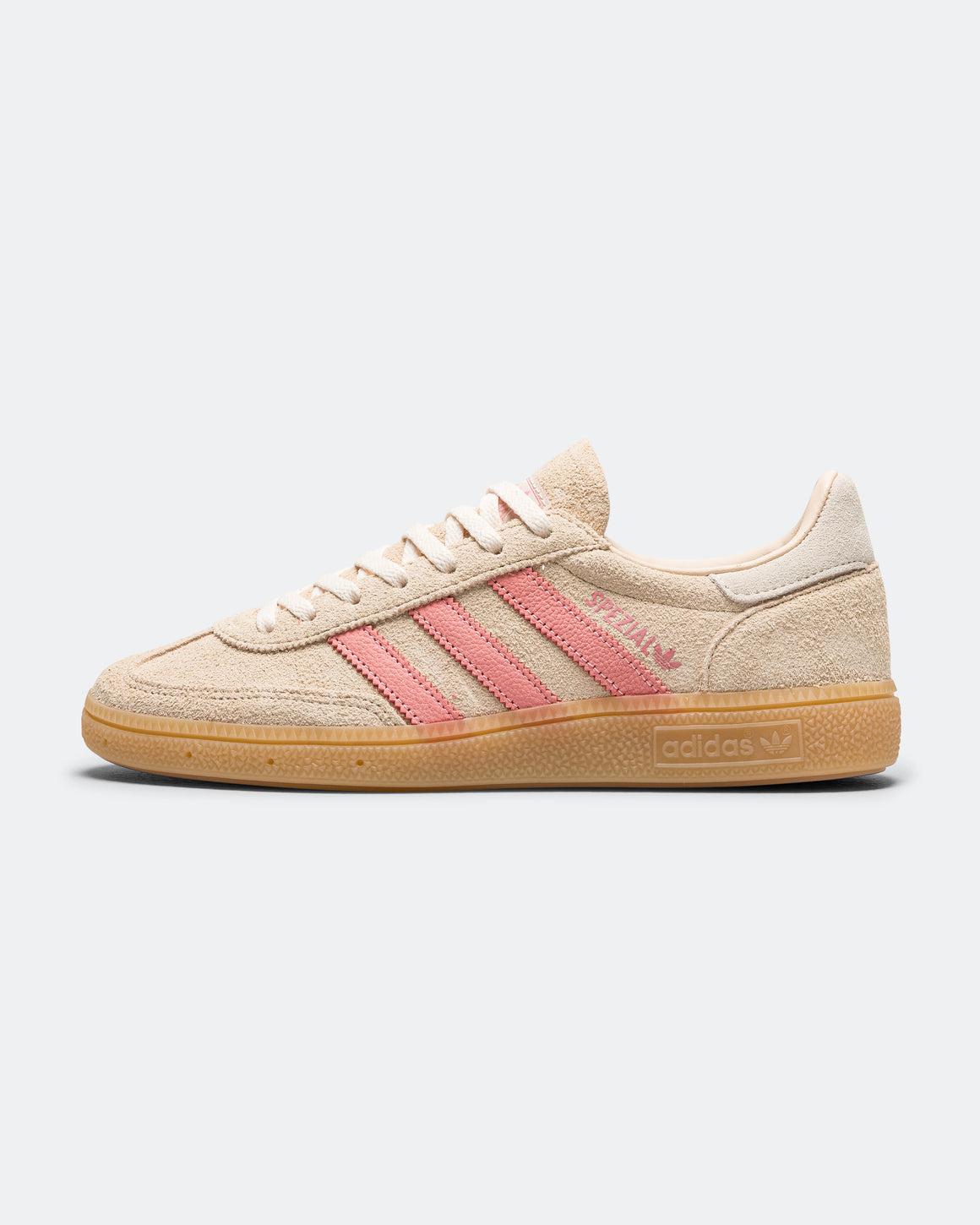adidas - Womens Handball Spezial - Crystal Linen/Pink Spark-Wonder White - UP THERE