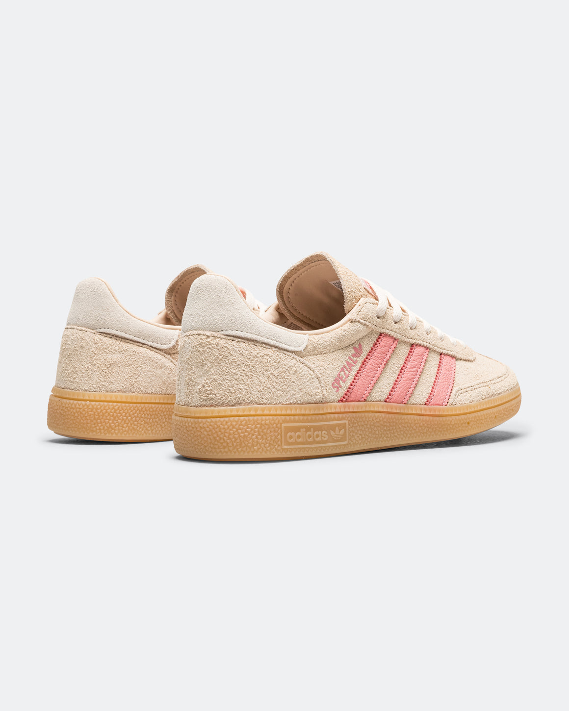 adidas - Womens Handball Spezial - Crystal Linen/Pink Spark-Wonder White - UP THERE