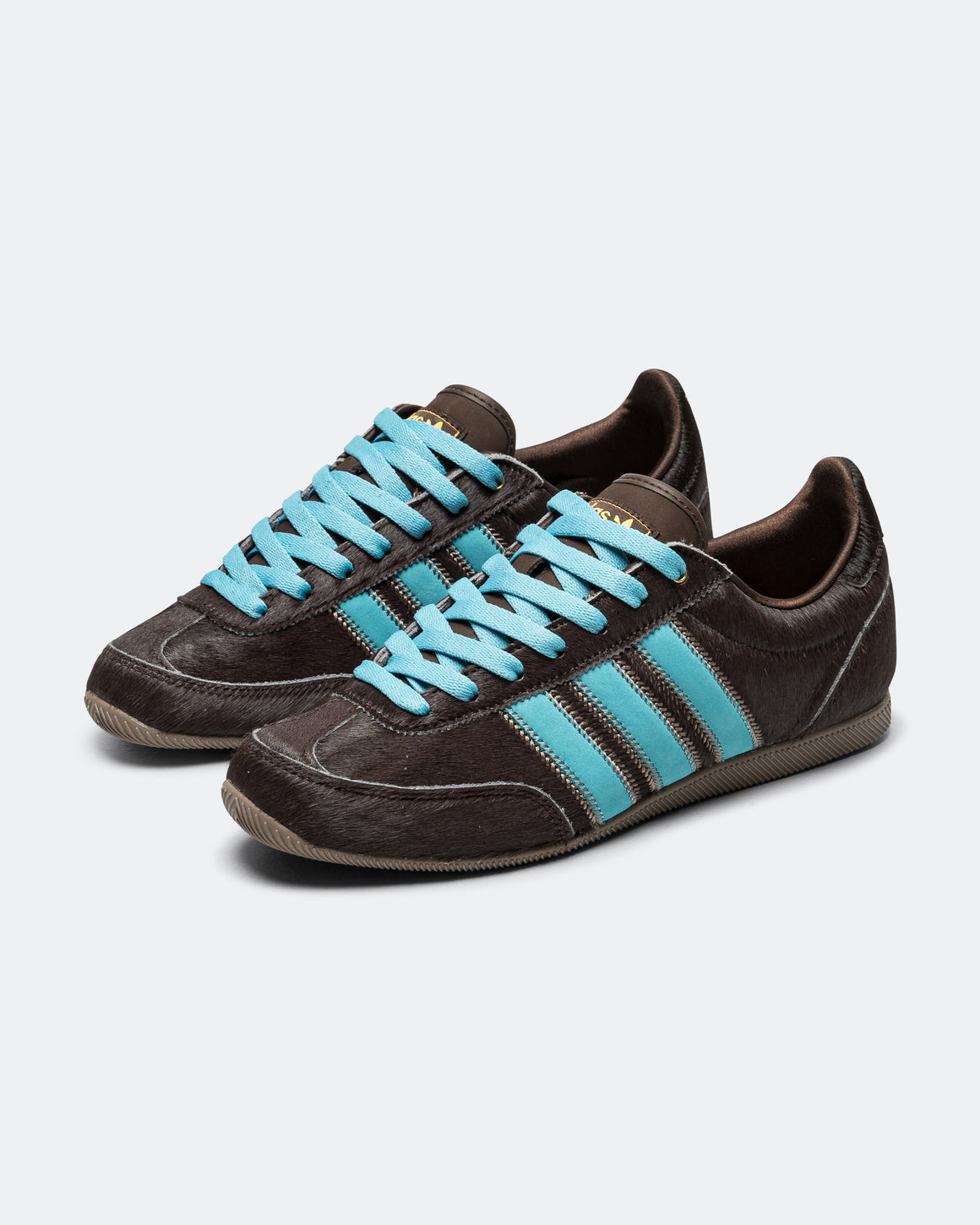 adidas - Womens Japan - Dark Brown/Preloved Blue-Trace Brown - UP THERE