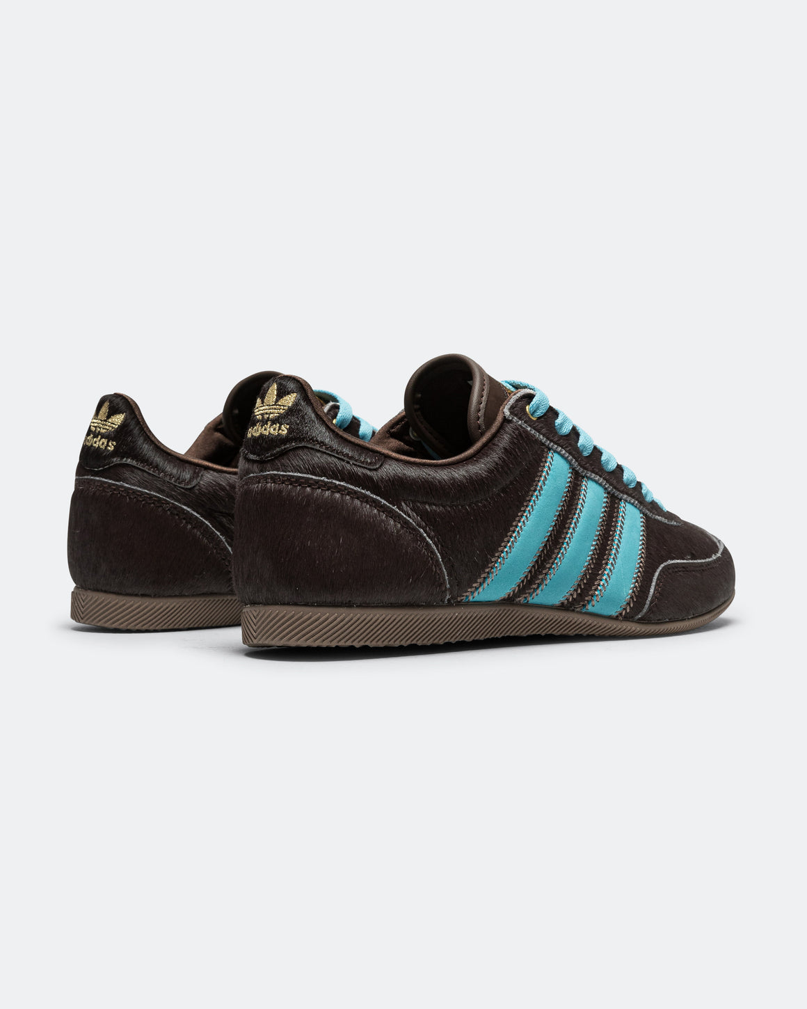 adidas - Womens Japan - Dark Brown/Preloved Blue-Trace Brown - UP THERE