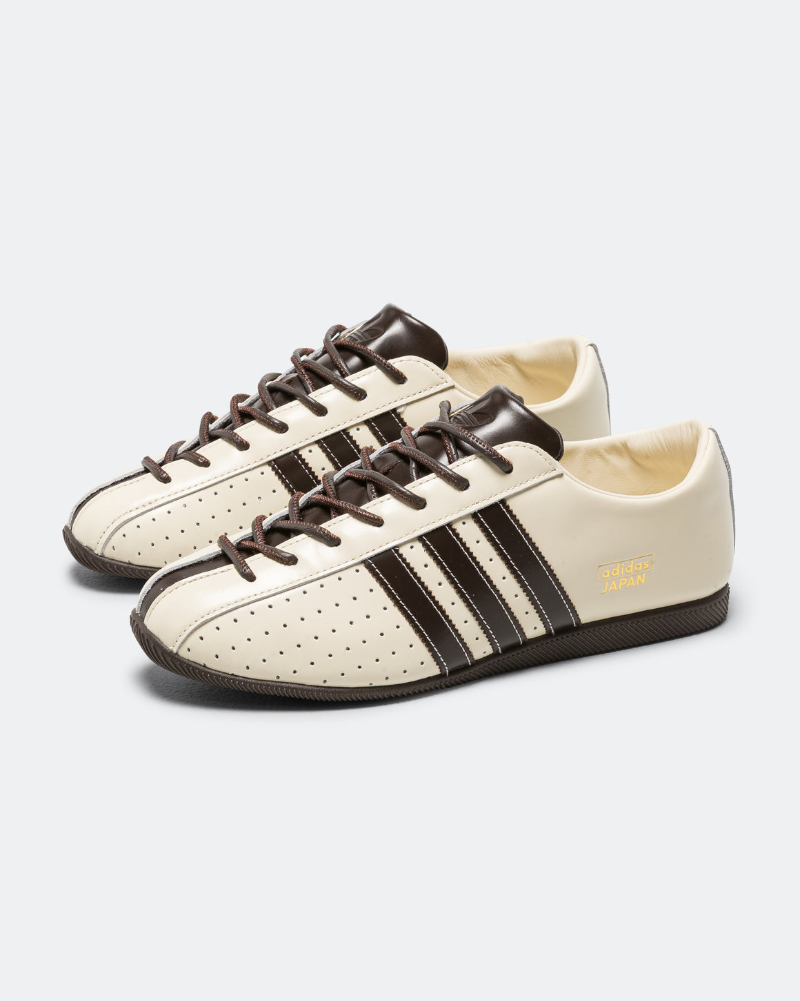 adidas - Womens Japan Lux - Cream White/Aurora Coffee-Gold Metallic - UP THERE