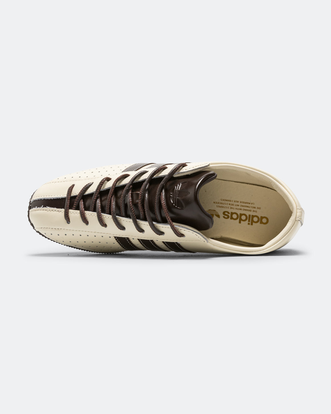adidas - Womens Japan Lux - Cream White/Aurora Coffee-Gold Metallic - UP THERE