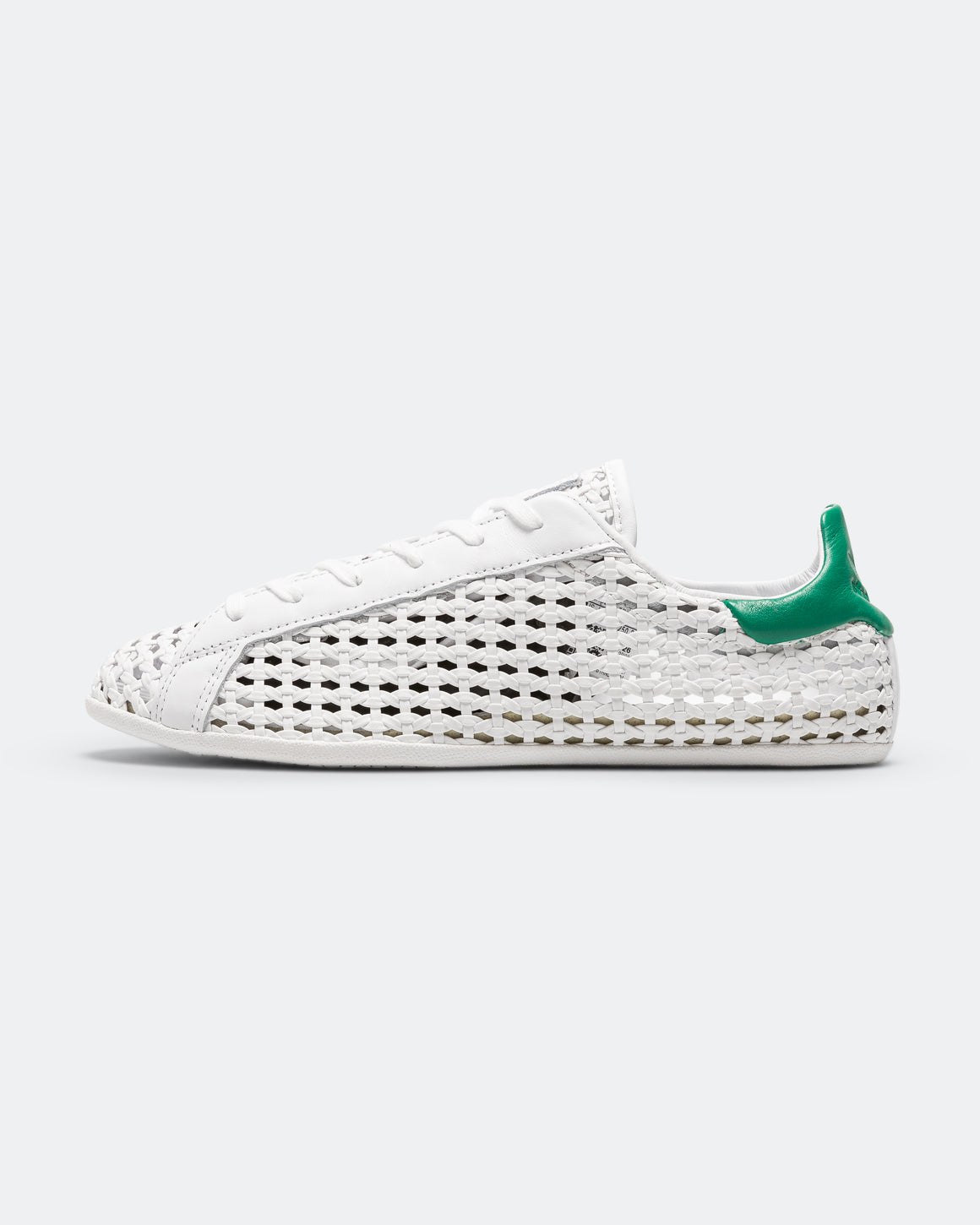 adidas - Womens Stan Smith Lo Pro - Footwear White/Bold Green-Core Black - UP THERE