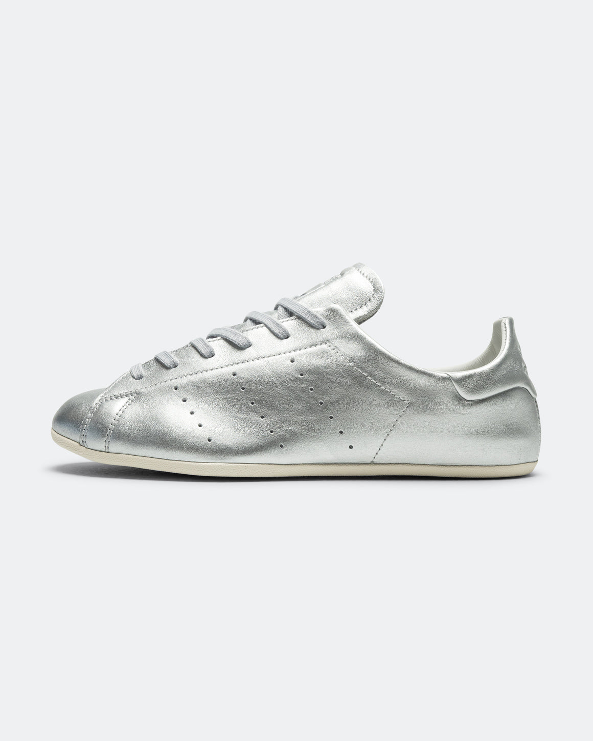 Womens Stan Smith Lo Pro Silver Metallic/Grey One-Cloud White