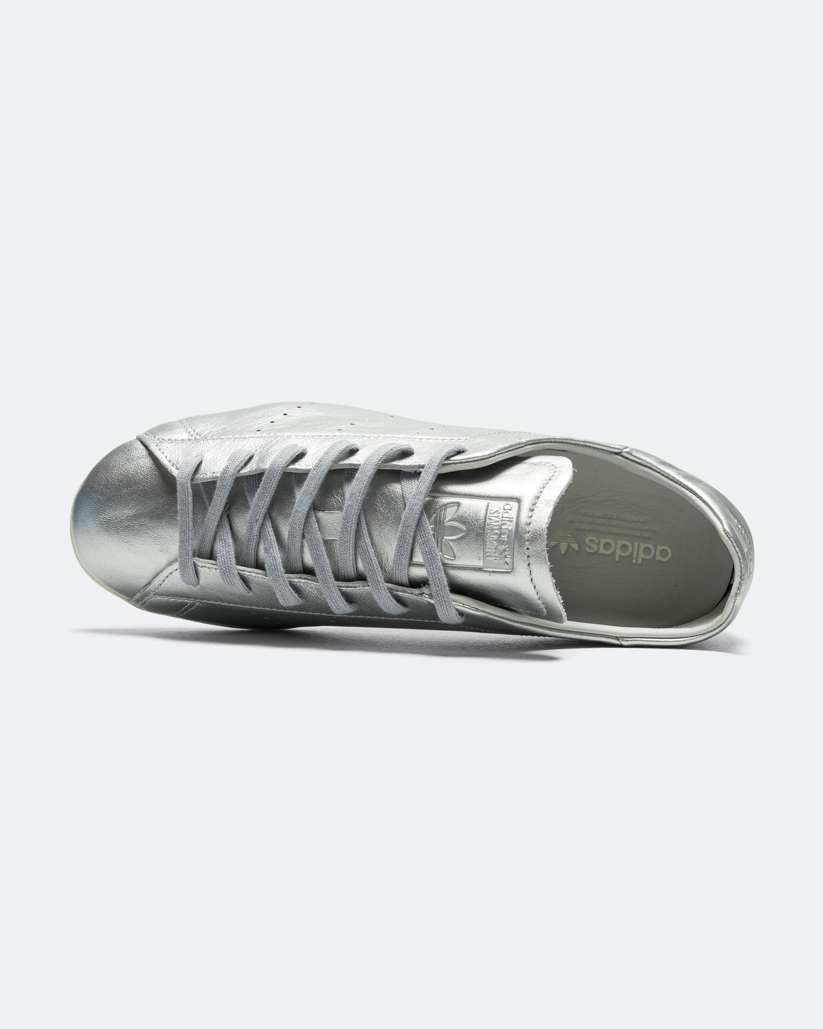 adidas - Womens Stan Smith Lo Pro - Silver Metallic/Grey One-Cloud White - UP THERE