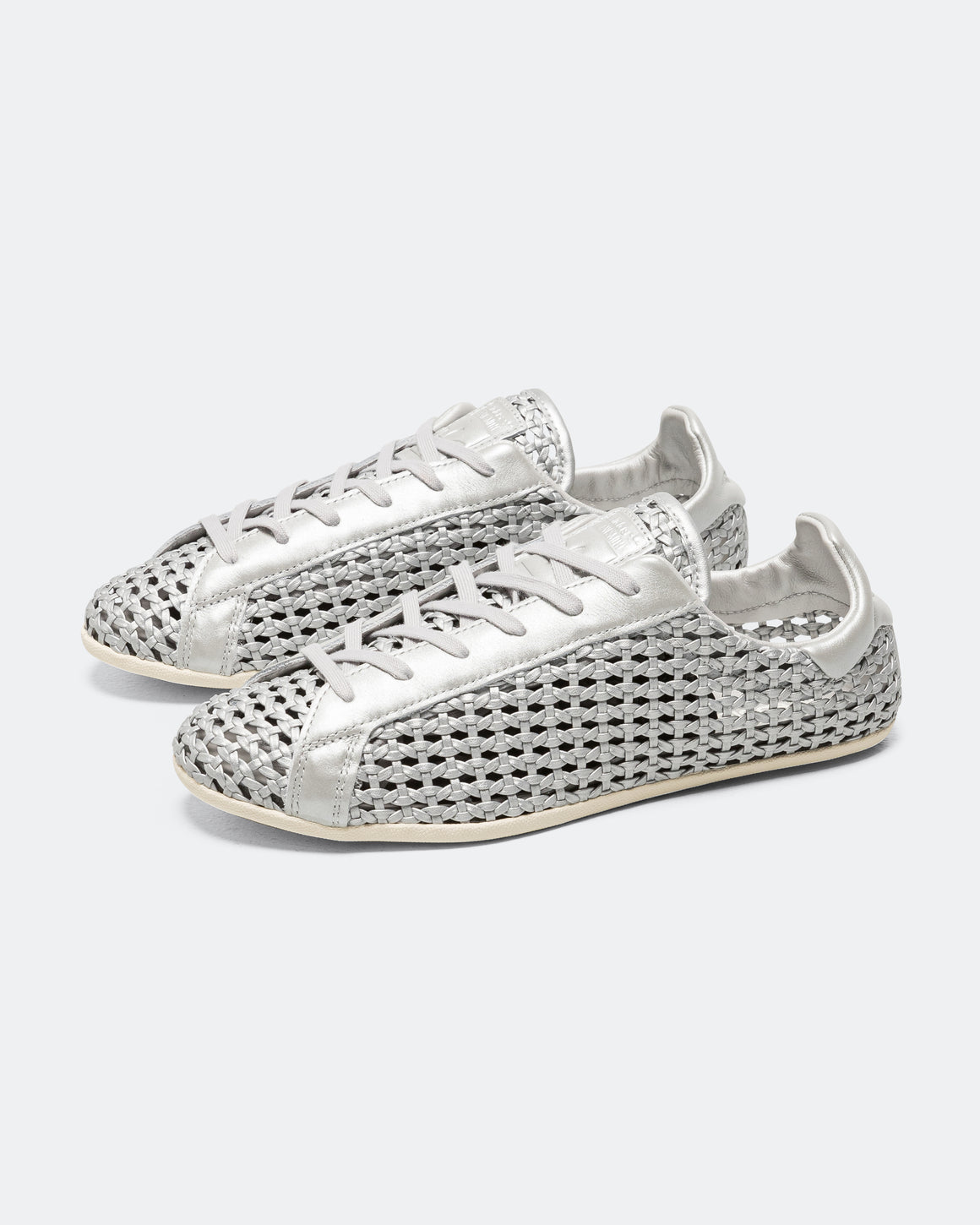adidas - Womens Stan Smith Lo Pro - Silver Metallic/Grey Two-Off White - UP THERE