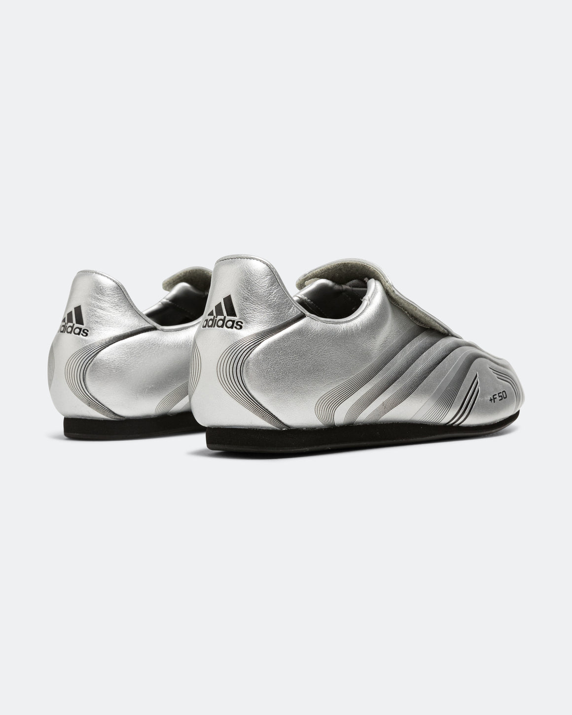 adidas - Womens Taekwondo F50 - Silver Metallic/Core Black - UP THERE