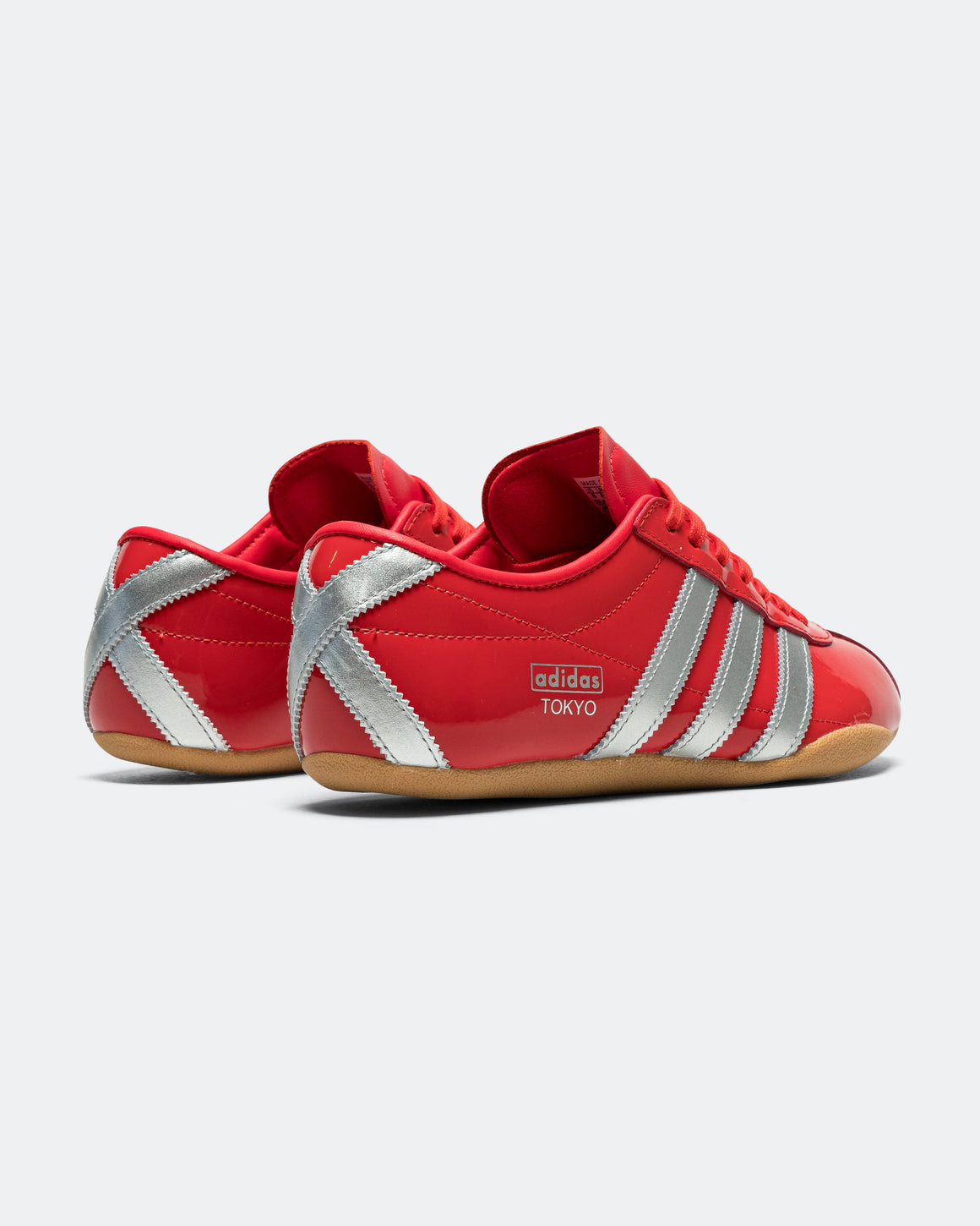 adidas - Womens Tokyo - Red/Silver Metallic-Gum - UP THERE