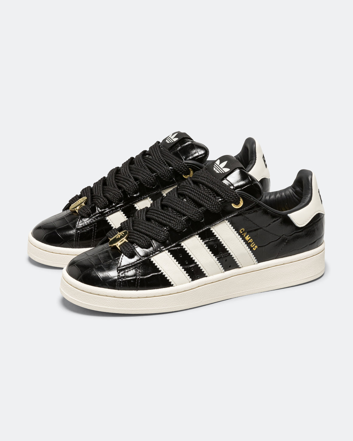 adidas - Campus 00s x BAPE - Core Black/Off White-Gold Metallic - UP THERE