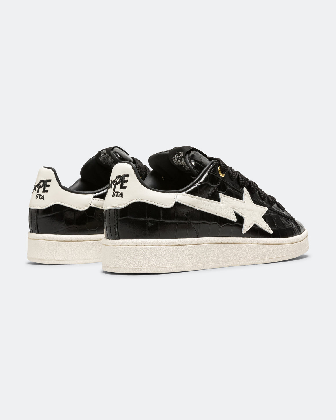 adidas - Campus 00s x BAPE - Core Black/Off White-Gold Metallic - UP THERE
