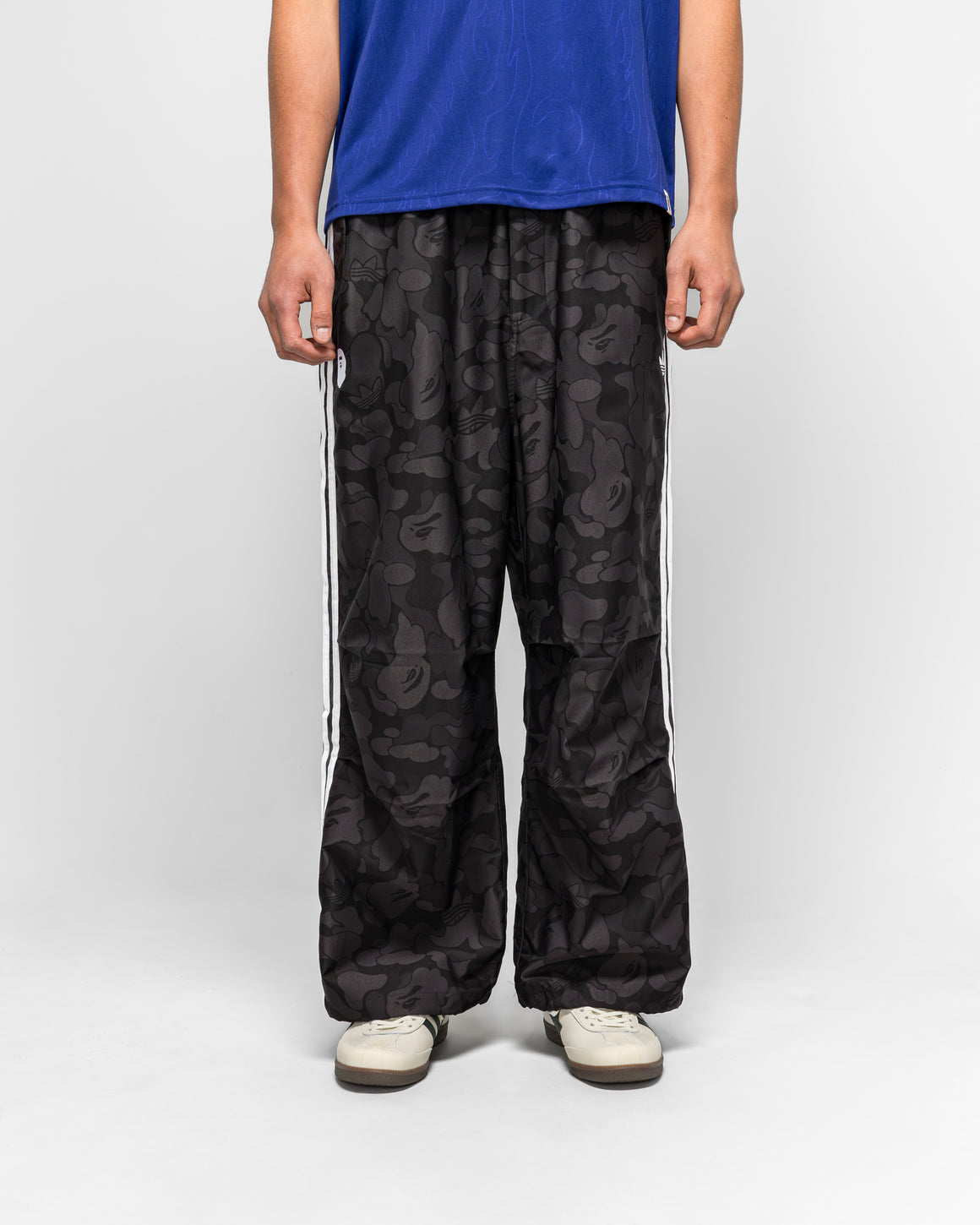 adidas - Parachute Pants x BAPE - Black - UP THERE