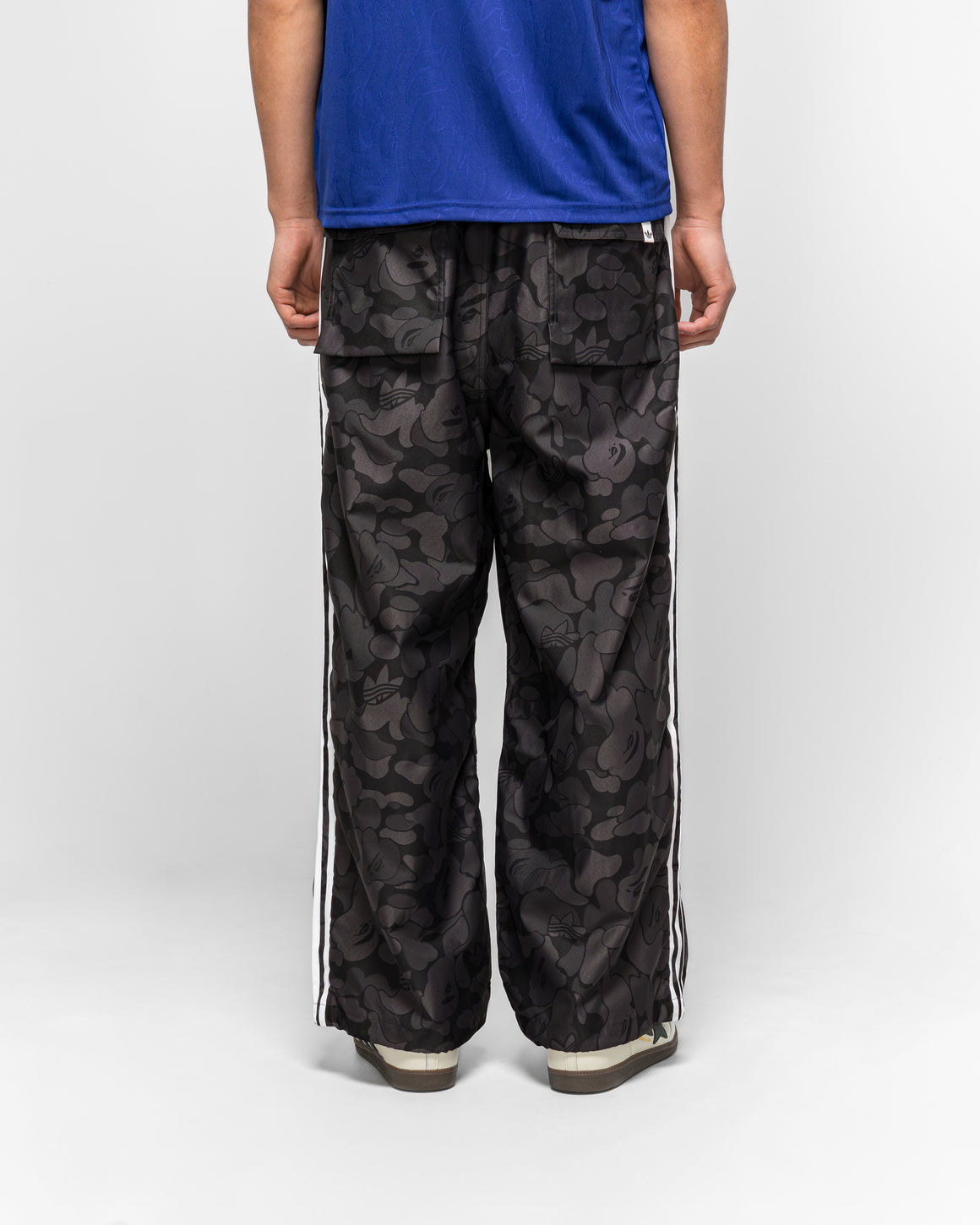 adidas - Parachute Pants x BAPE - Black - UP THERE