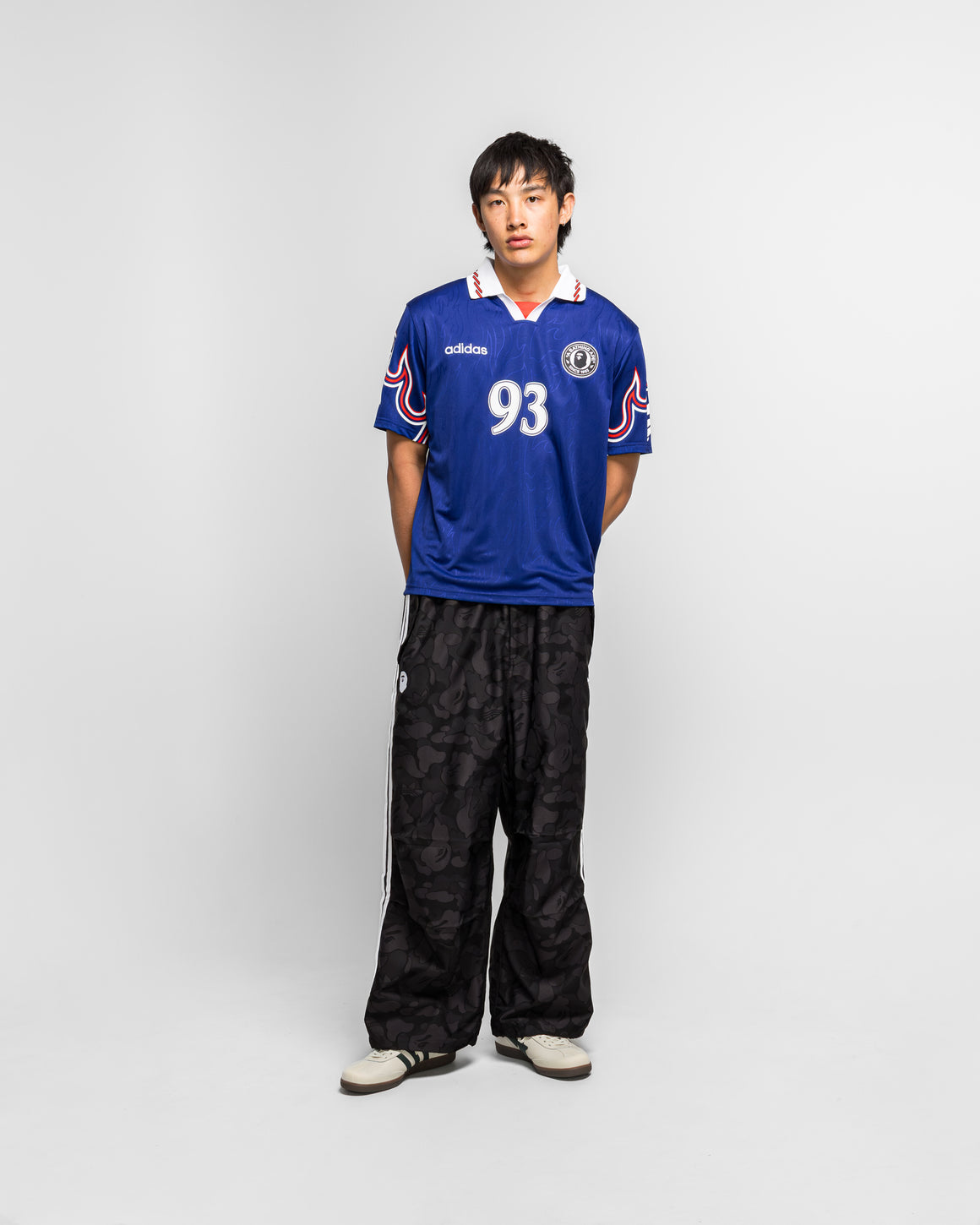 adidas - Parachute Pants x BAPE - Black - UP THERE