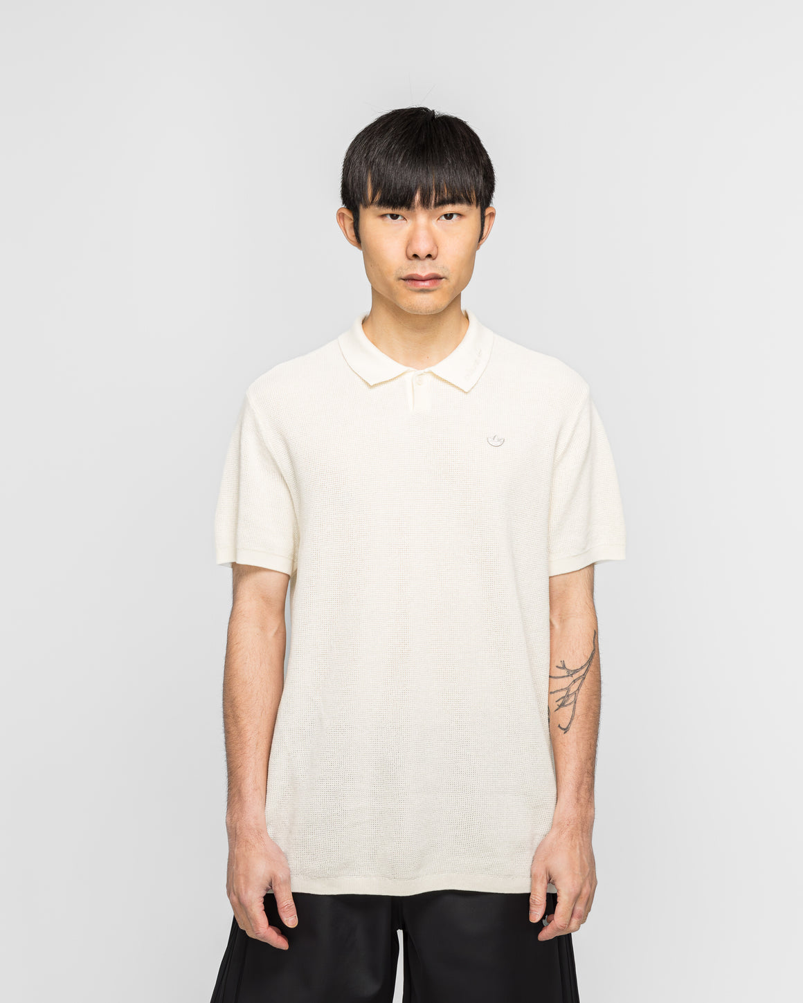 adidas - Polo Shirt - Cream White - UP THERE