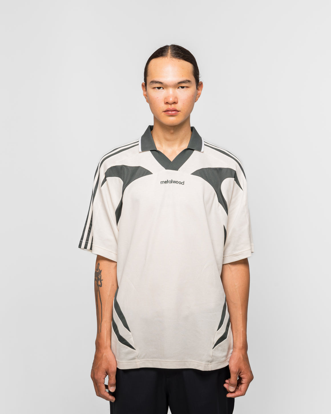 adidas - Polo x Metalwood - Core White - UP THERE