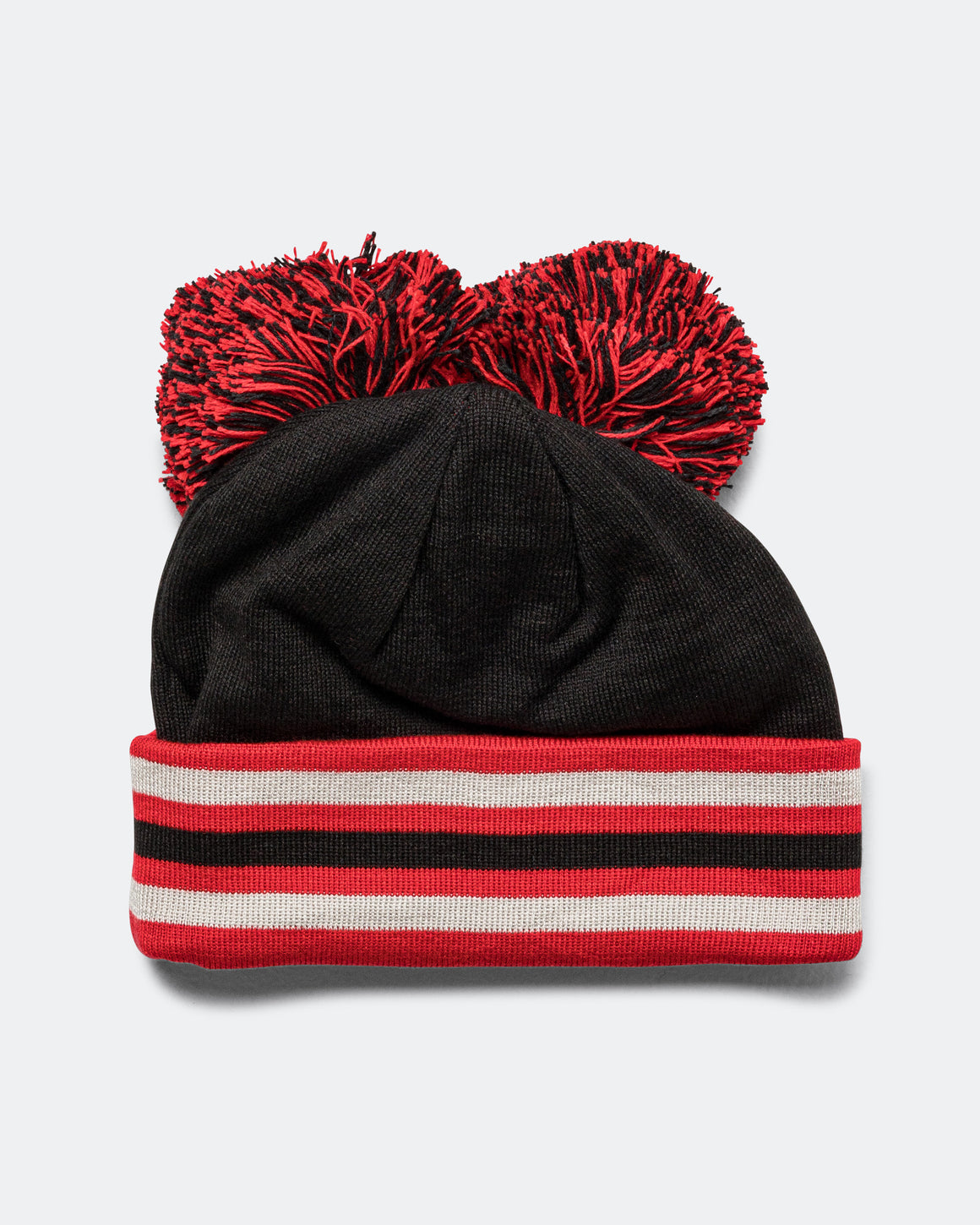 adidas - Pom Pom Beanie x AVAVAV - Black/Better Scarlet - UP THERE