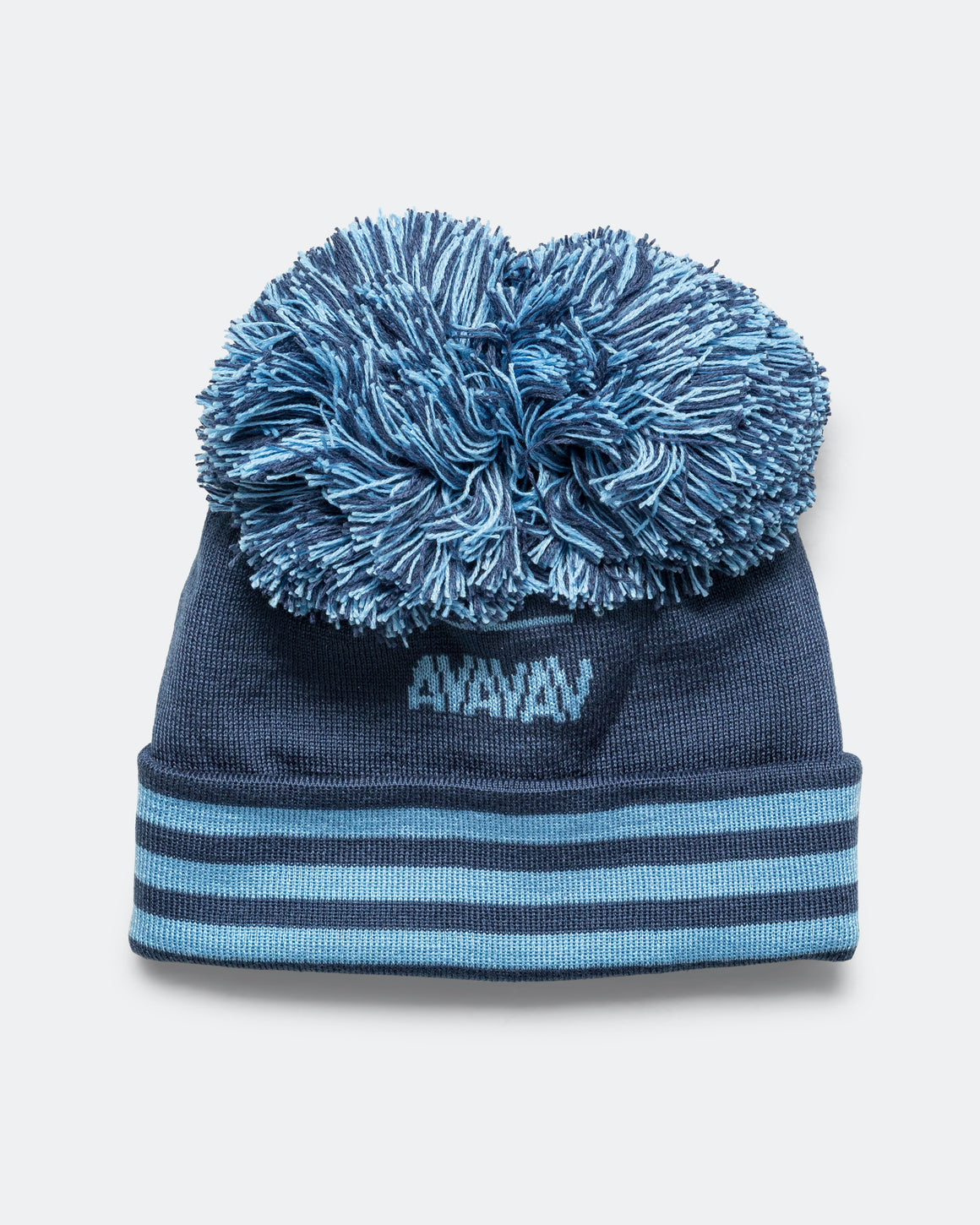 adidas - Pom Pom Beanie x AVAVAV - Night Marine/Light Blue - UP THERE