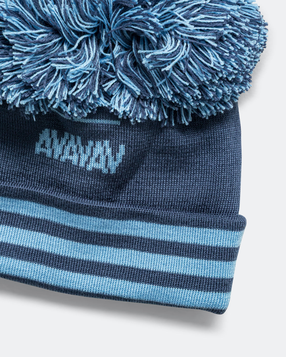 adidas - Pom Pom Beanie x AVAVAV - Night Marine/Light Blue - UP THERE