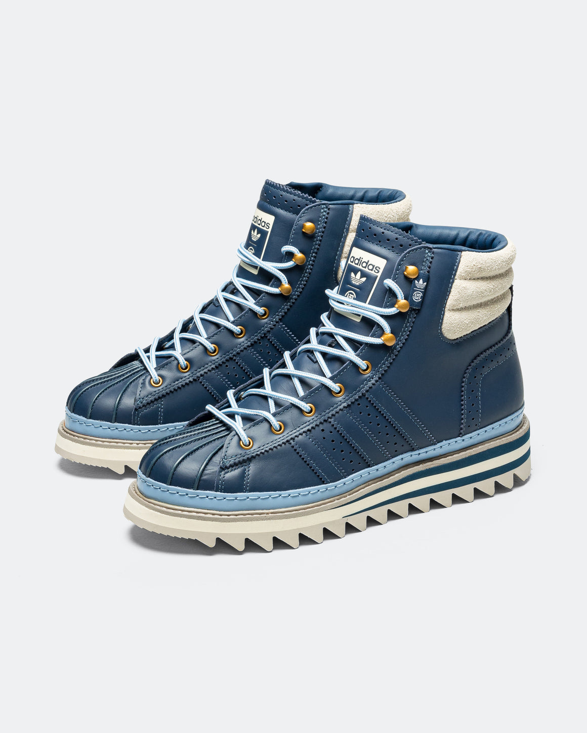 adidas - Pro Model x CLOT by Edison Chen - Mineral Blue/Cream White - UP THERE