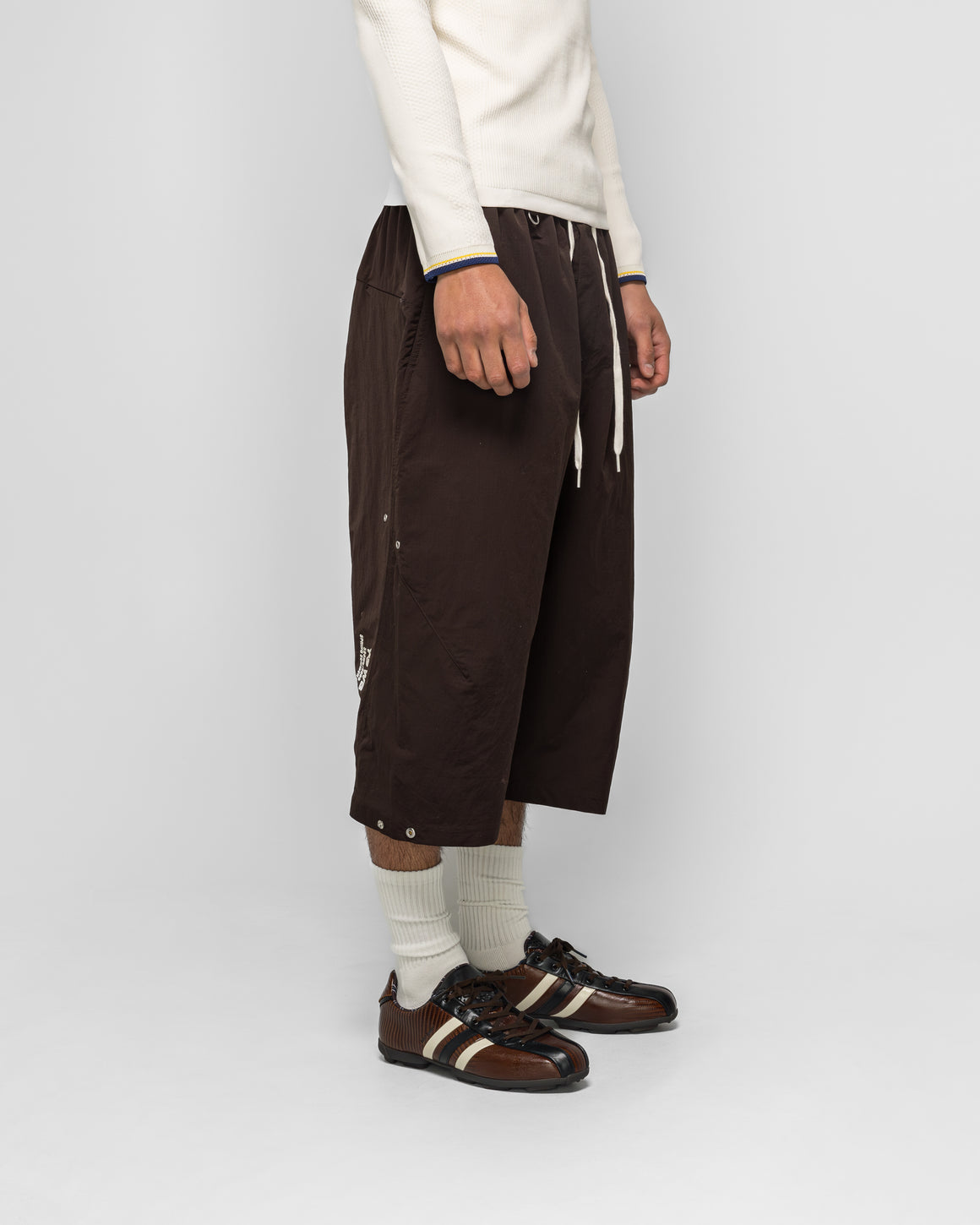 adidas - Ripstop Short x Wales Bonner Y-3 - Aurora Coffee - UP THERE