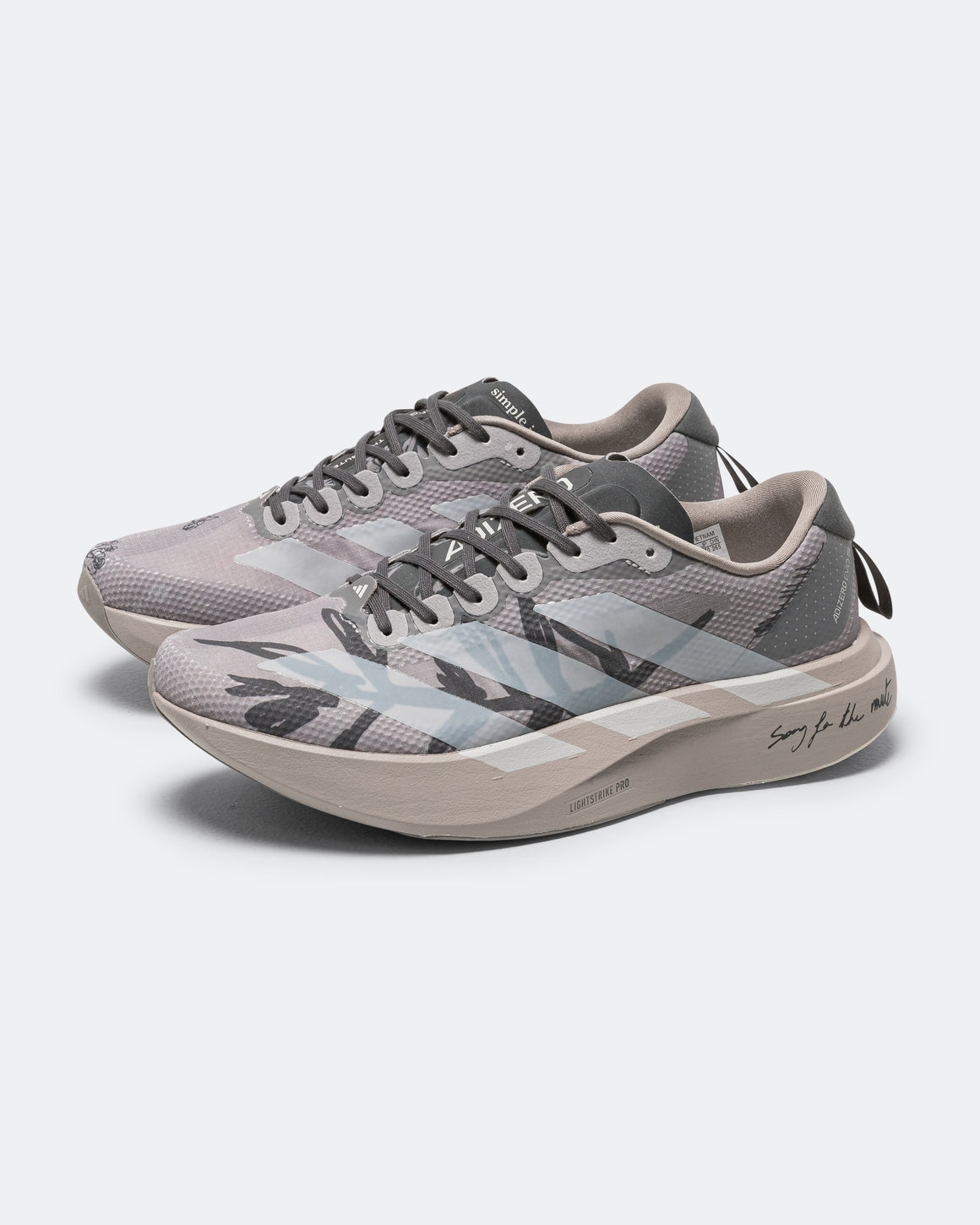 adidas - Adizero Evo SL x SFTM - Clear Granite/Grey One-Grey Six - UP THERE