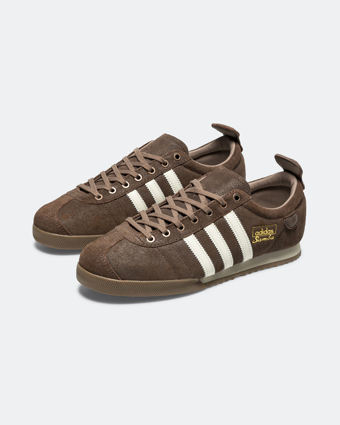 adidas - Samba '62 - Brown/Off White-Gum - UP THERE