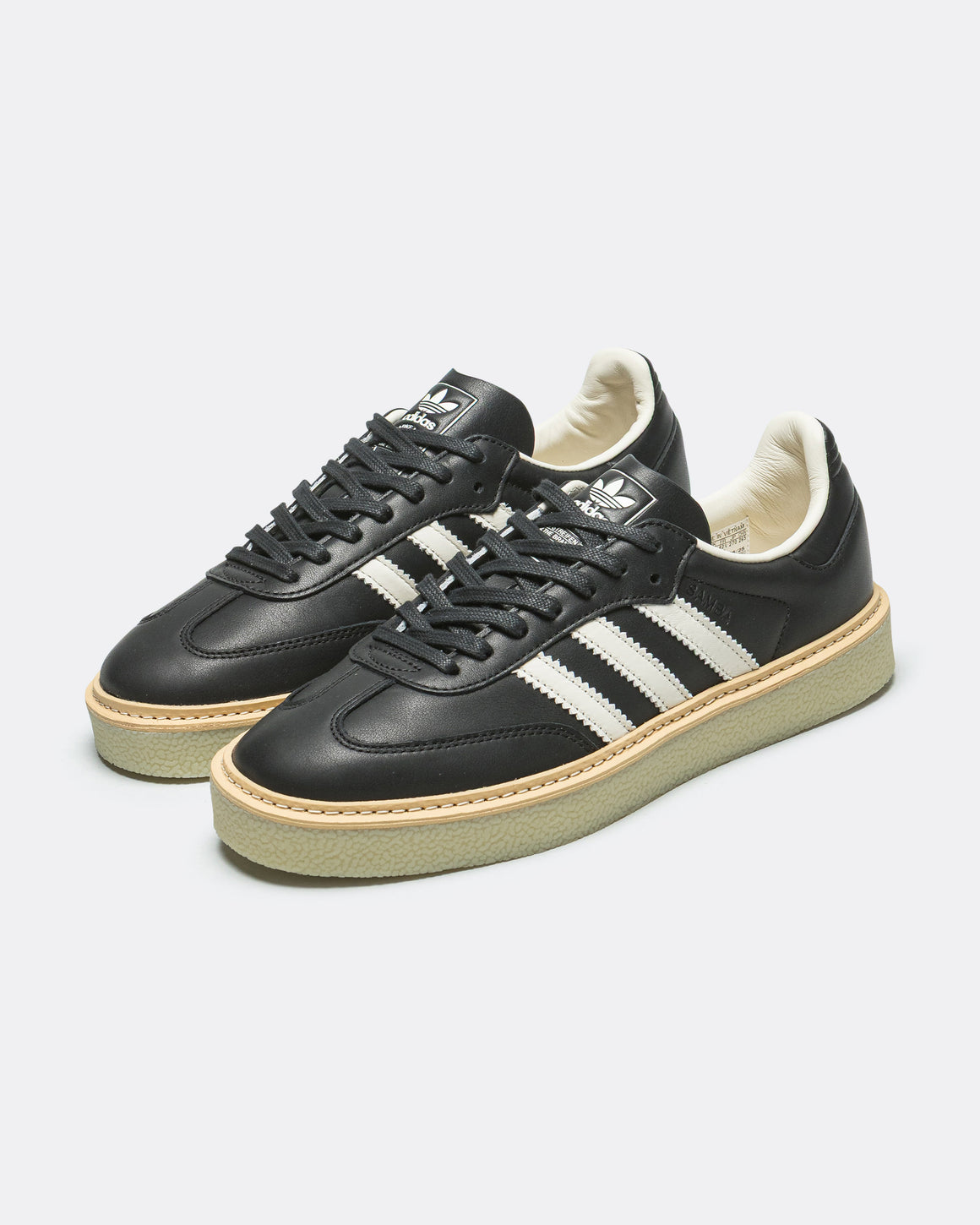 adidas - Samba Lux - Core Black/Off White-Core Black - UP THERE