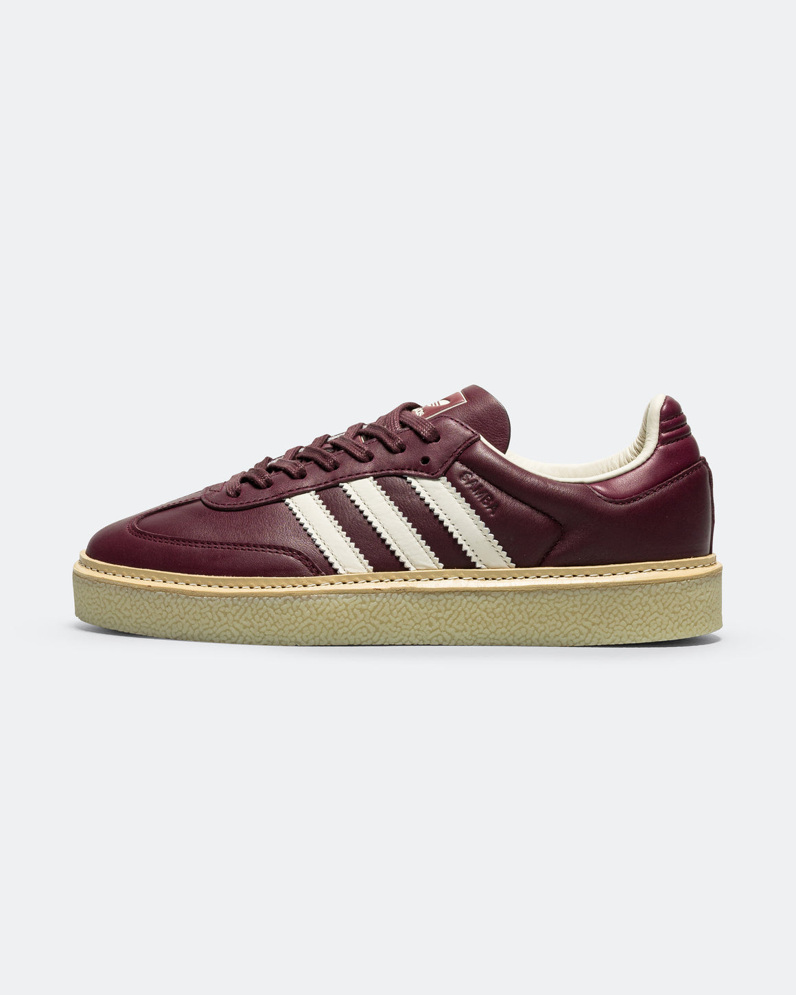 adidas - Samba Lux - Maroon/Off White-Noble Maroon - UP THERE