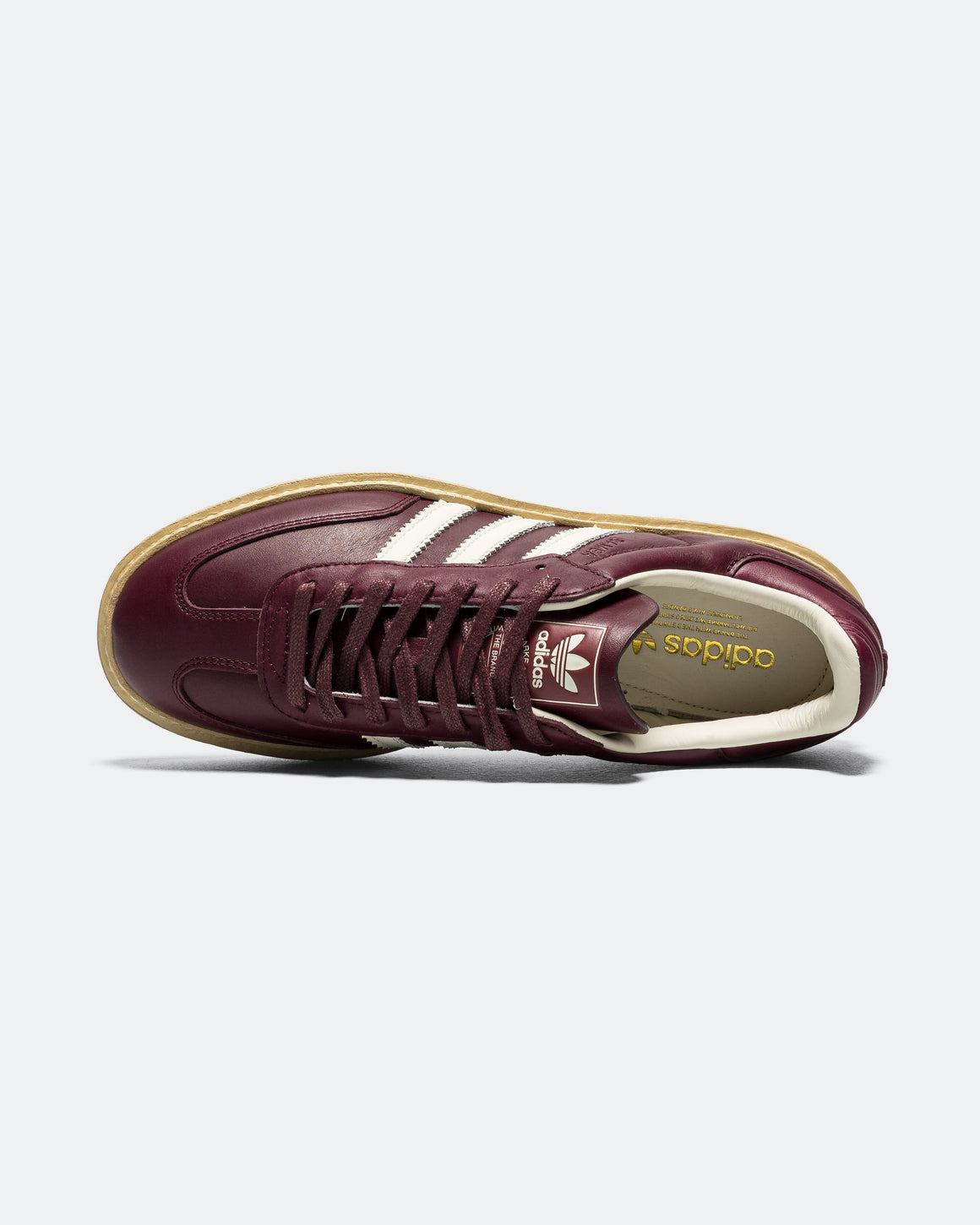 adidas - Samba Lux - Maroon/Off White-Noble Maroon - UP THERE