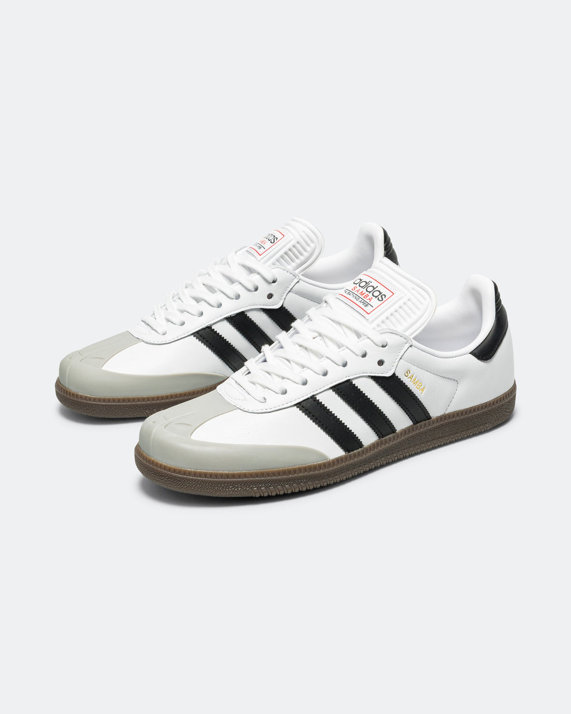 adidas - Samba x BAPE - Footwear White/Core Black-Gum - UP THERE