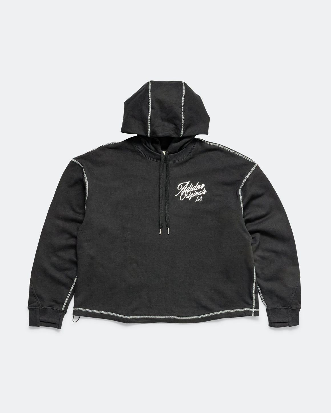 adidas - Santa Monica Hoodie - Black - UP THERE