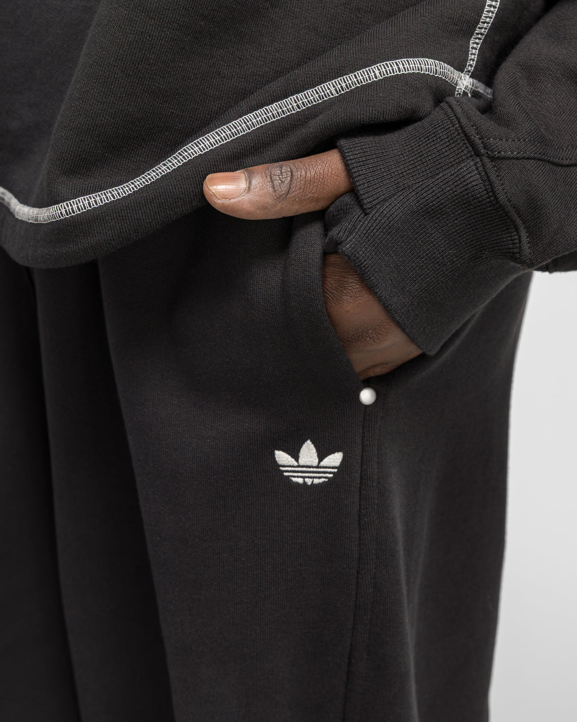 adidas - Santa Monica Sweatpant - Black - UP THERE
