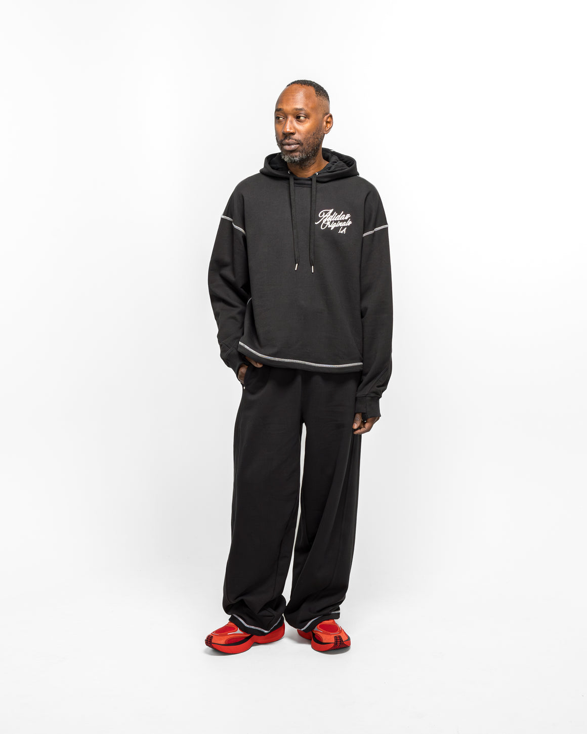 adidas - Santa Monica Sweatpant - Black - UP THERE